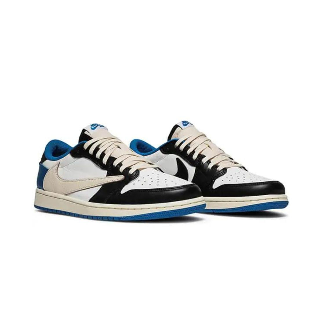 Nike Air Jordan 1 Low OG Travis Scott Fragment Blue White Black
