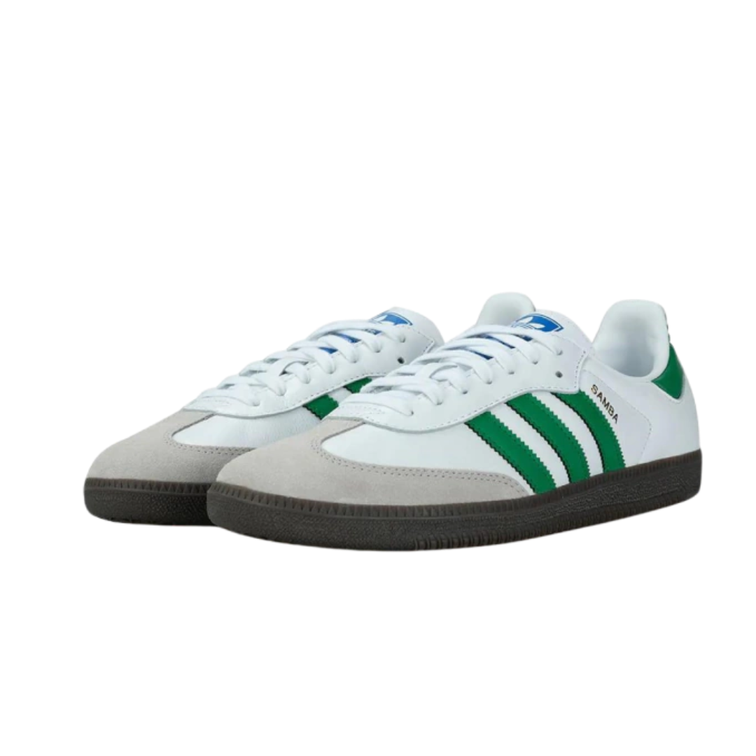 Adidas Samba OG White Green Gum