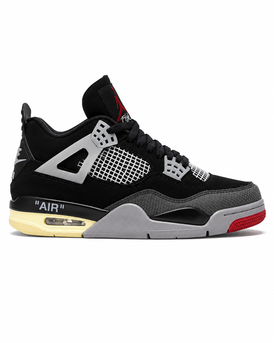 Air Jordan 4  - Off-White Bred Custom