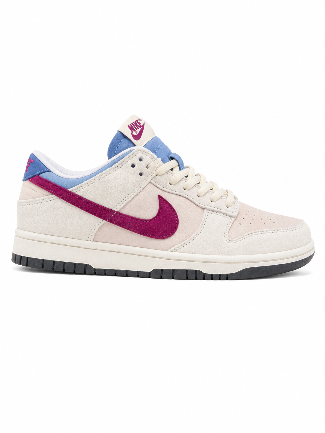 Nike Dunk Low - Suede Pink & Blue