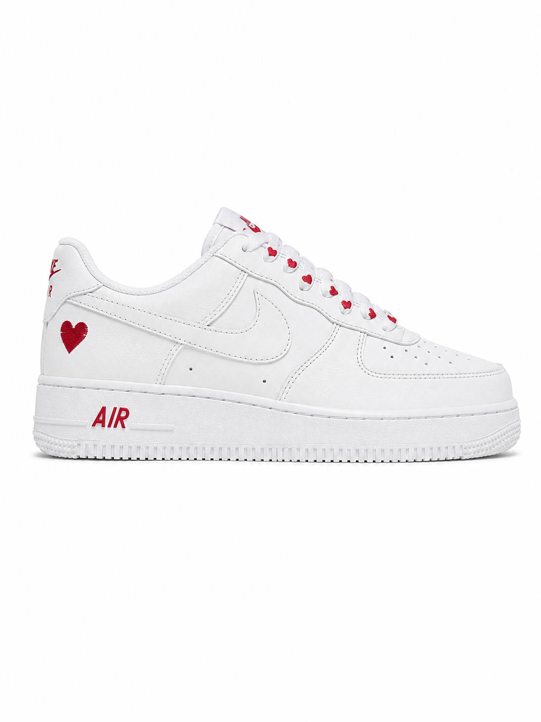 Nike Air Force 1 Low - Valentine’s Day White Red Hearts