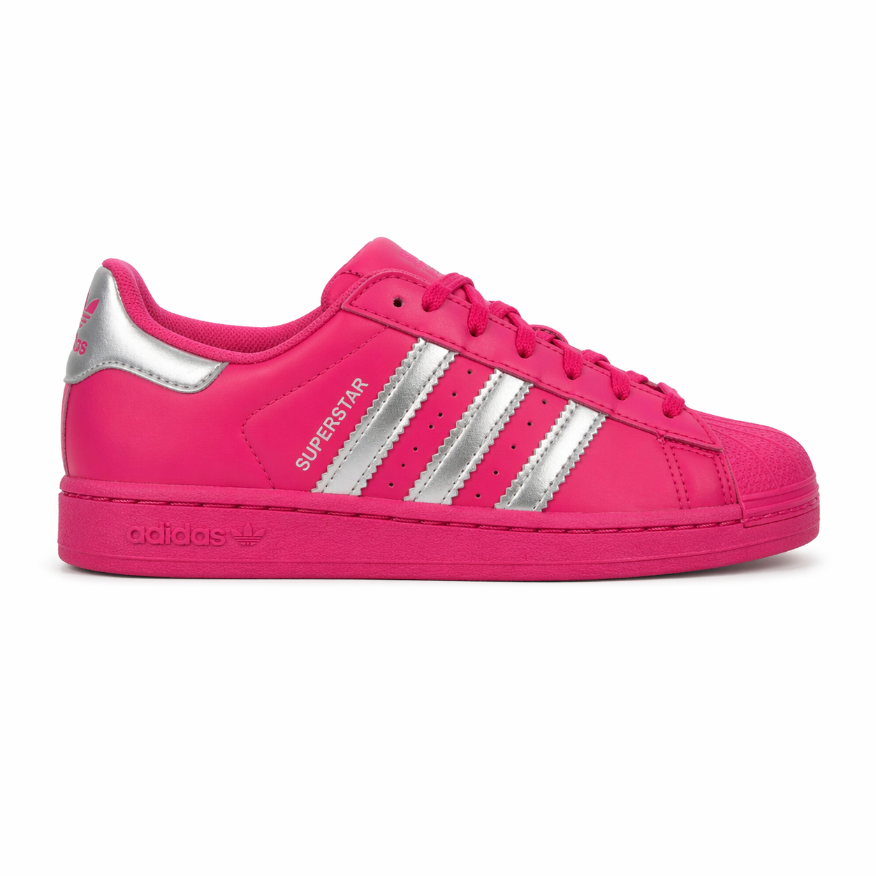 Adidas Superstar Boca Rosa Pink Prata