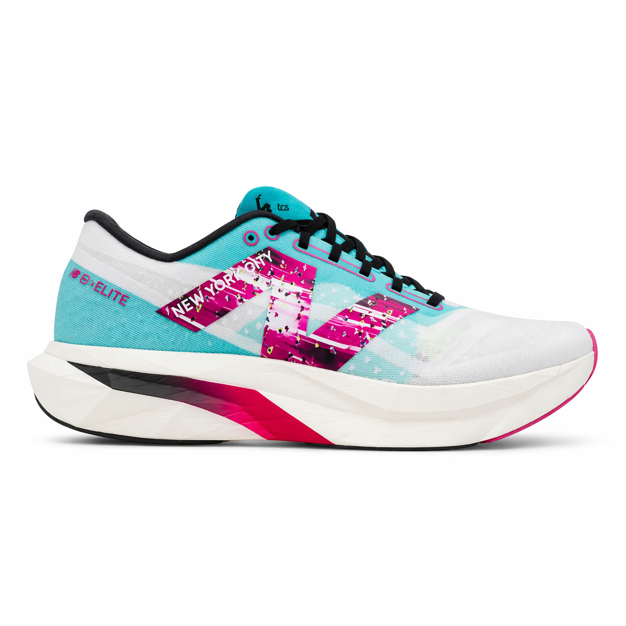 New Balance FuelCell SuperComp NYC Marathon 2024 Branco Azul