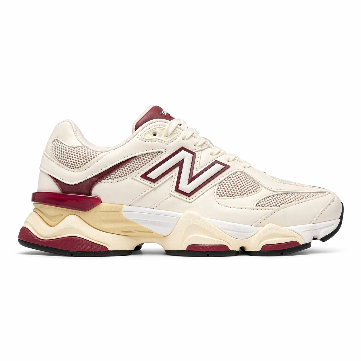 New Balance 9060 Off White Bordô