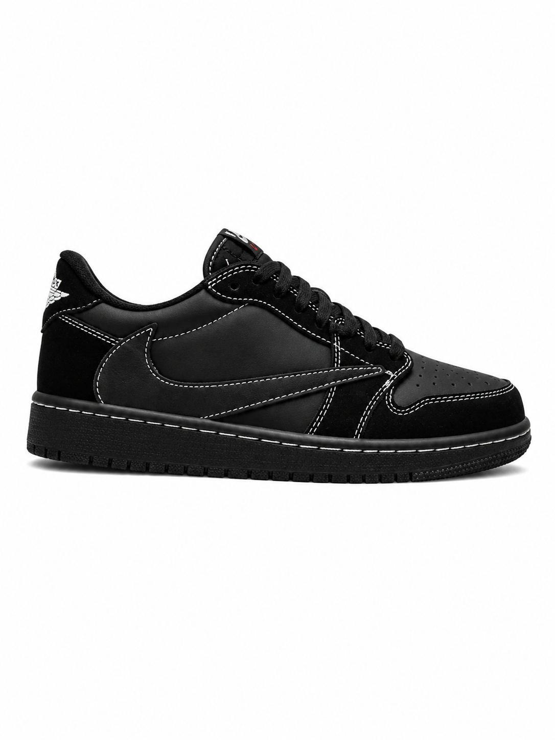 Air Jordan 1 Low OG x Travis Scott Black Phantom Contrast Stitch