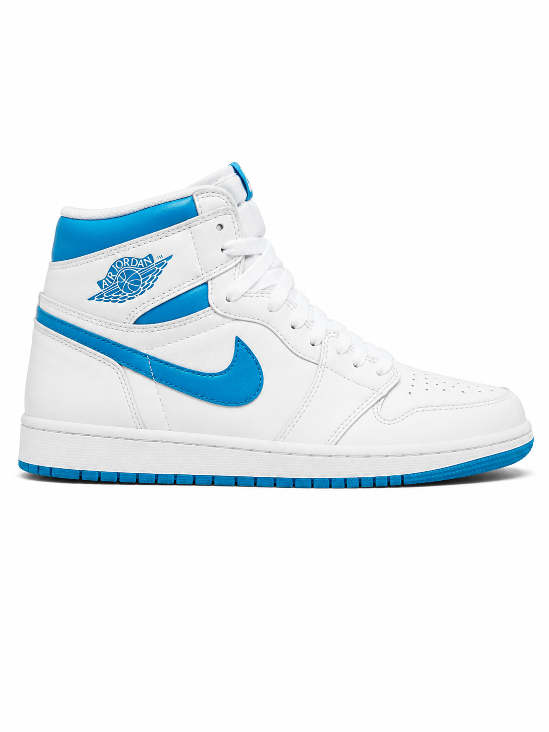 Air Jordan 1 High - White University Blue