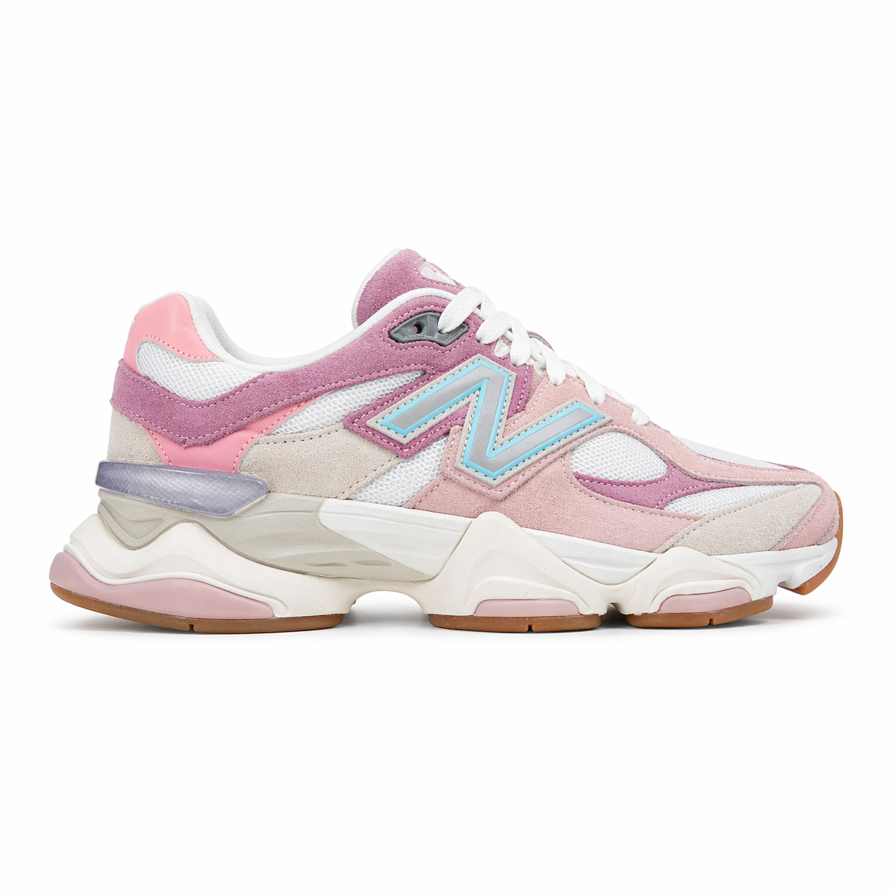 New Balance 9060 Cinza Rosa