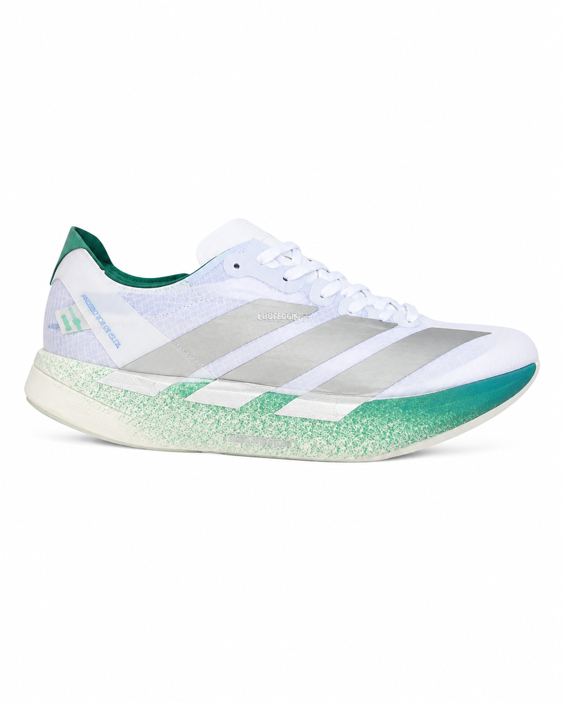 Adidas Adizero Adios Pro 4 – Cloud White / Mint Green / Blue Burst