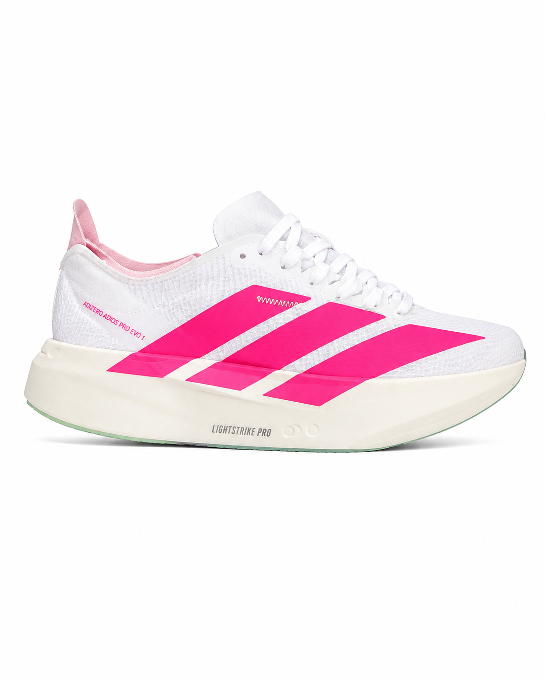 Adidas Adizero Adios Pro 4 – Cloud White / Lucid Pink