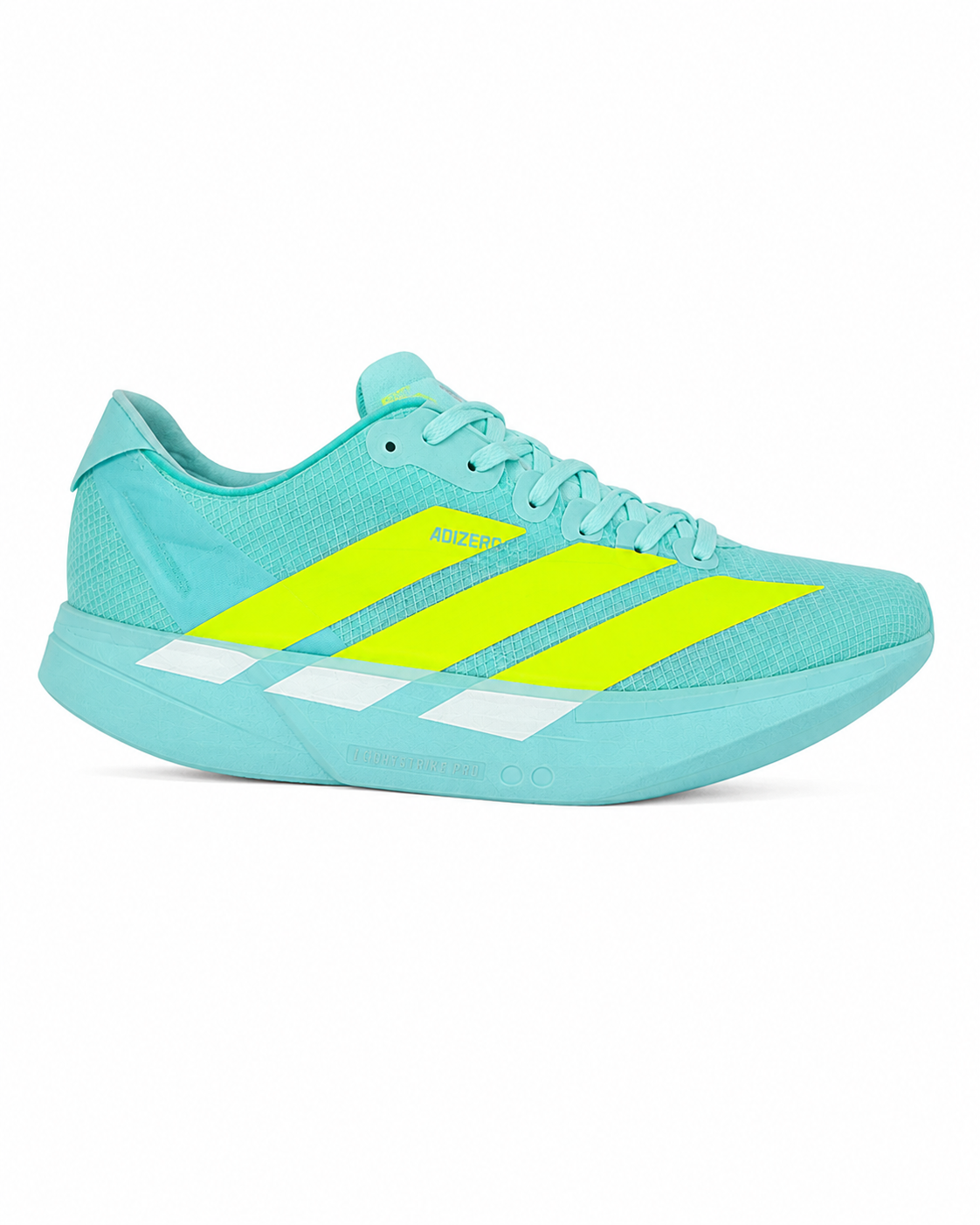 Adidas Adizero Adios Pro 4 – Halo Blue / Lucid Lemon / Cloud White