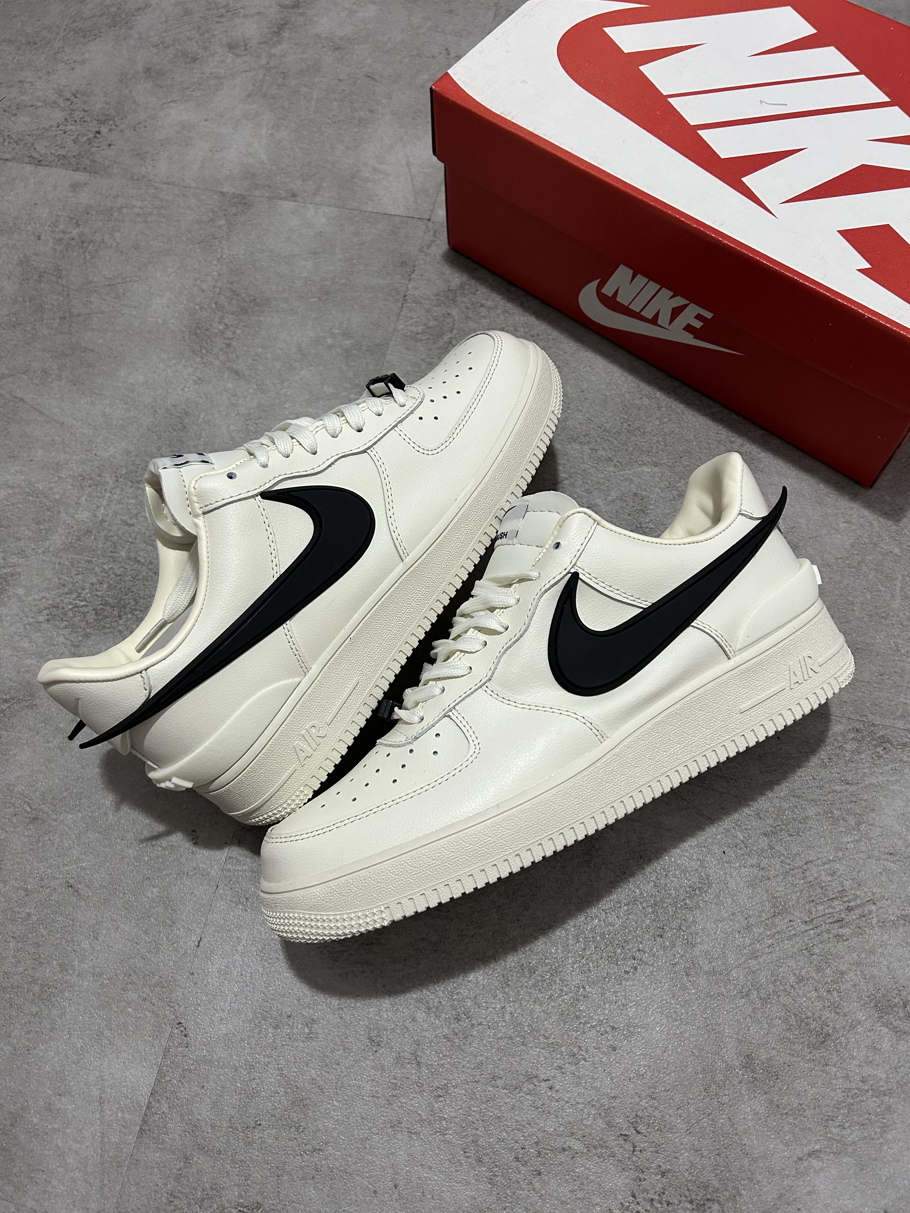 Nike Air Force 1  - Low x AMBUSH White Black