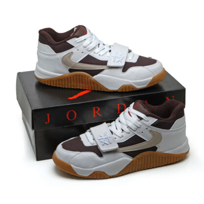 Jordan Jumpman Jack Travis Scott White Brown
