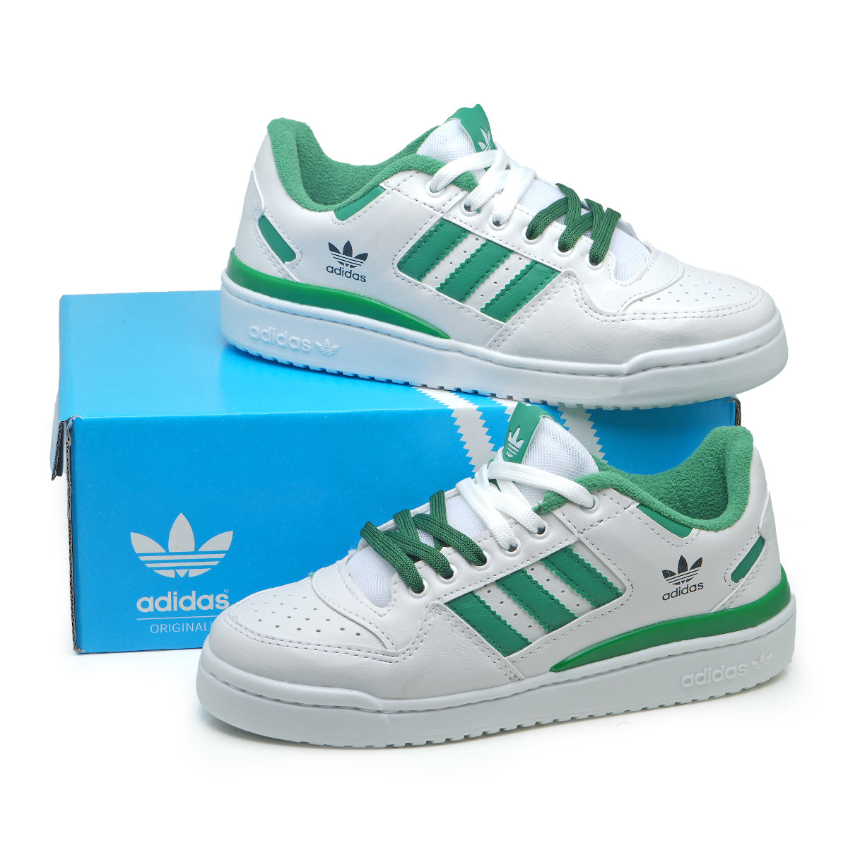 Adidas Forum Low White Dark Green