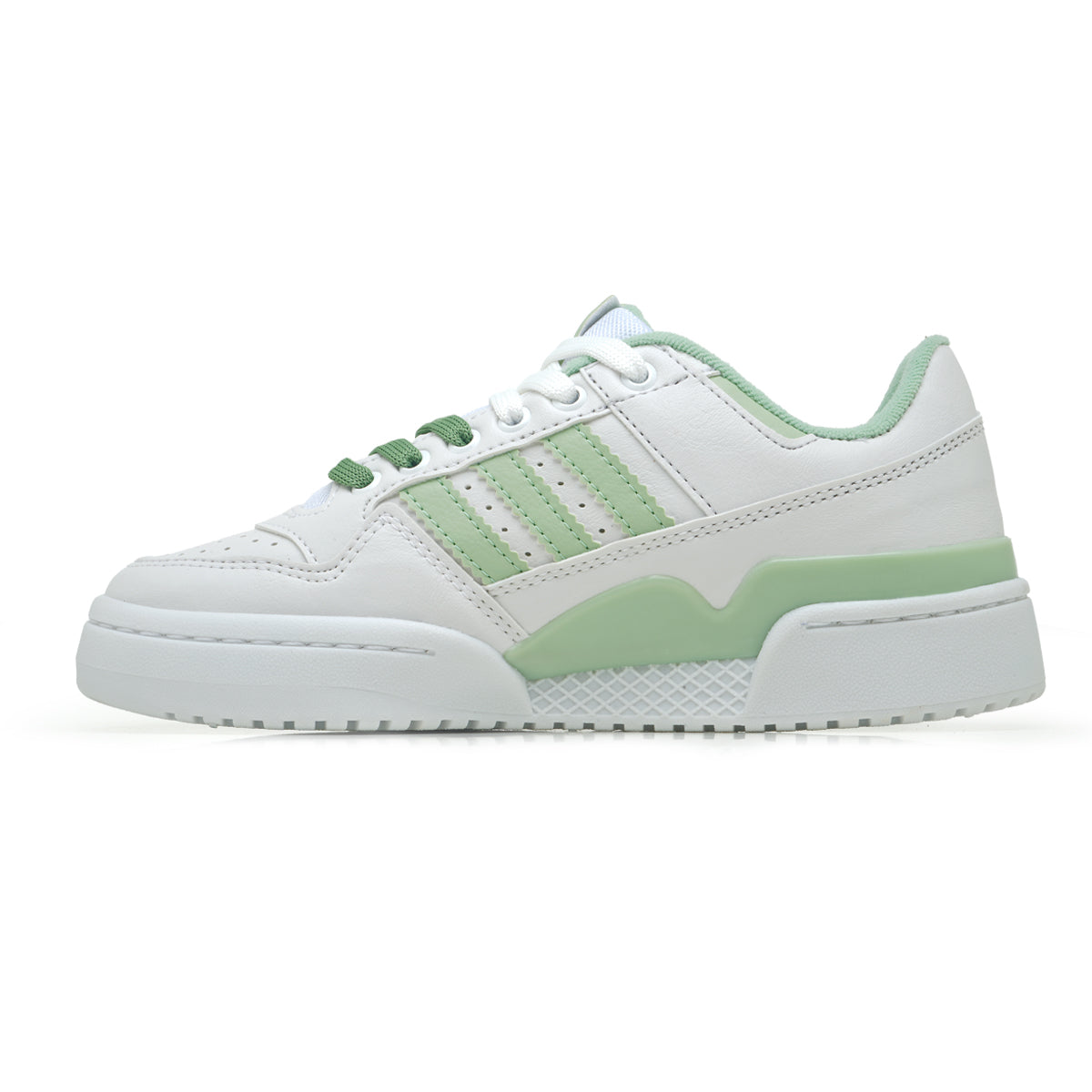 Adidas Forum Low White Light Green