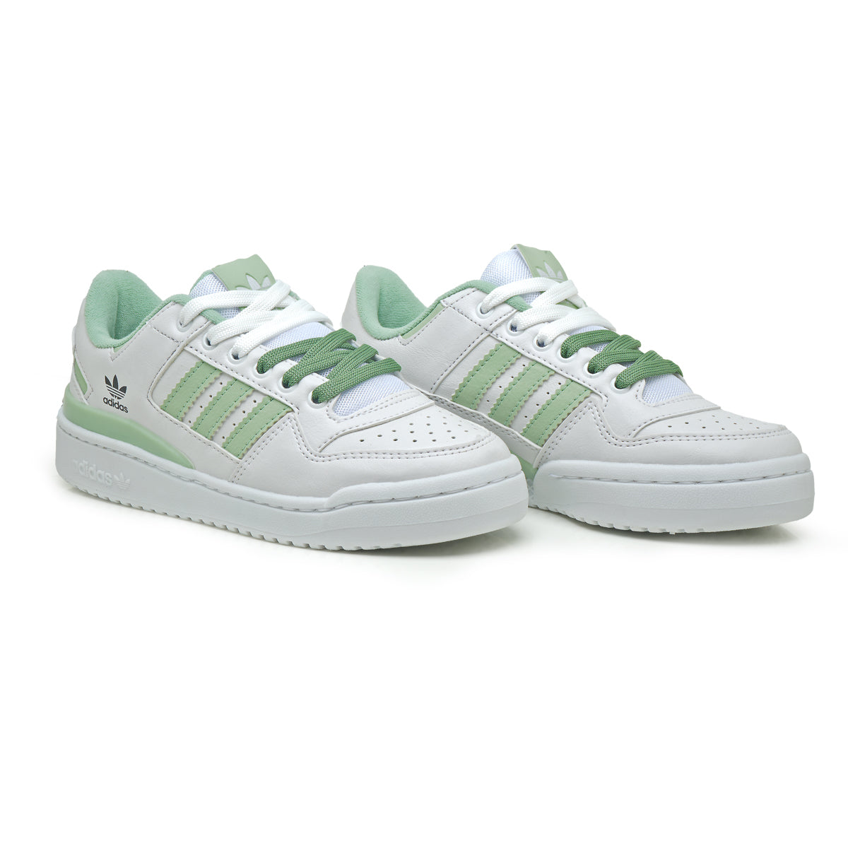 Adidas Forum Low White Light Green