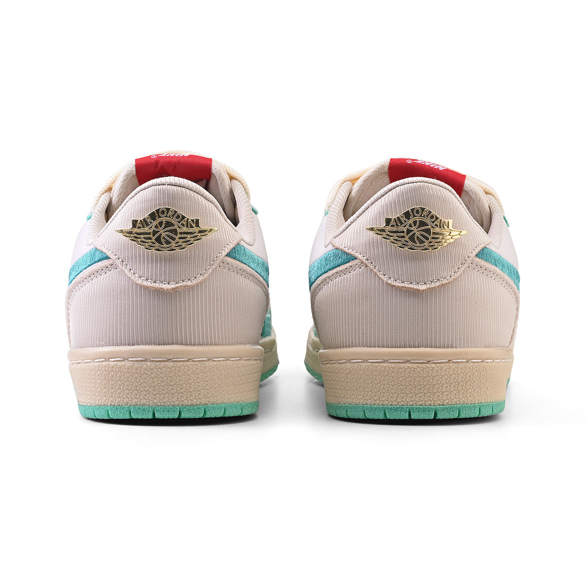 Nike Air Jordan 1 Retro Low OG Trophy Room Away White Aqua