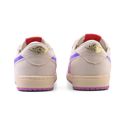 Nike Air Jordan 1 Retro Low OG Trophy Room Away White Purple