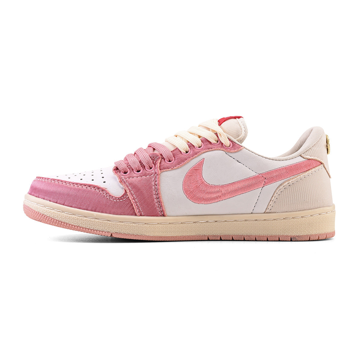Nike Air Jordan 1 Retro Low OG Trophy Room Away White Pink