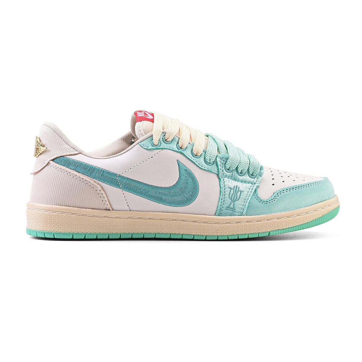 Nike Air Jordan 1 Retro Low OG Trophy Room Away White Aqua