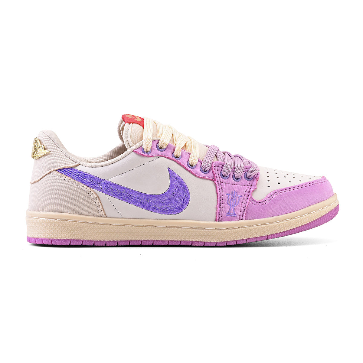 Nike Air Jordan 1 Retro Low OG Trophy Room Away White Purple
