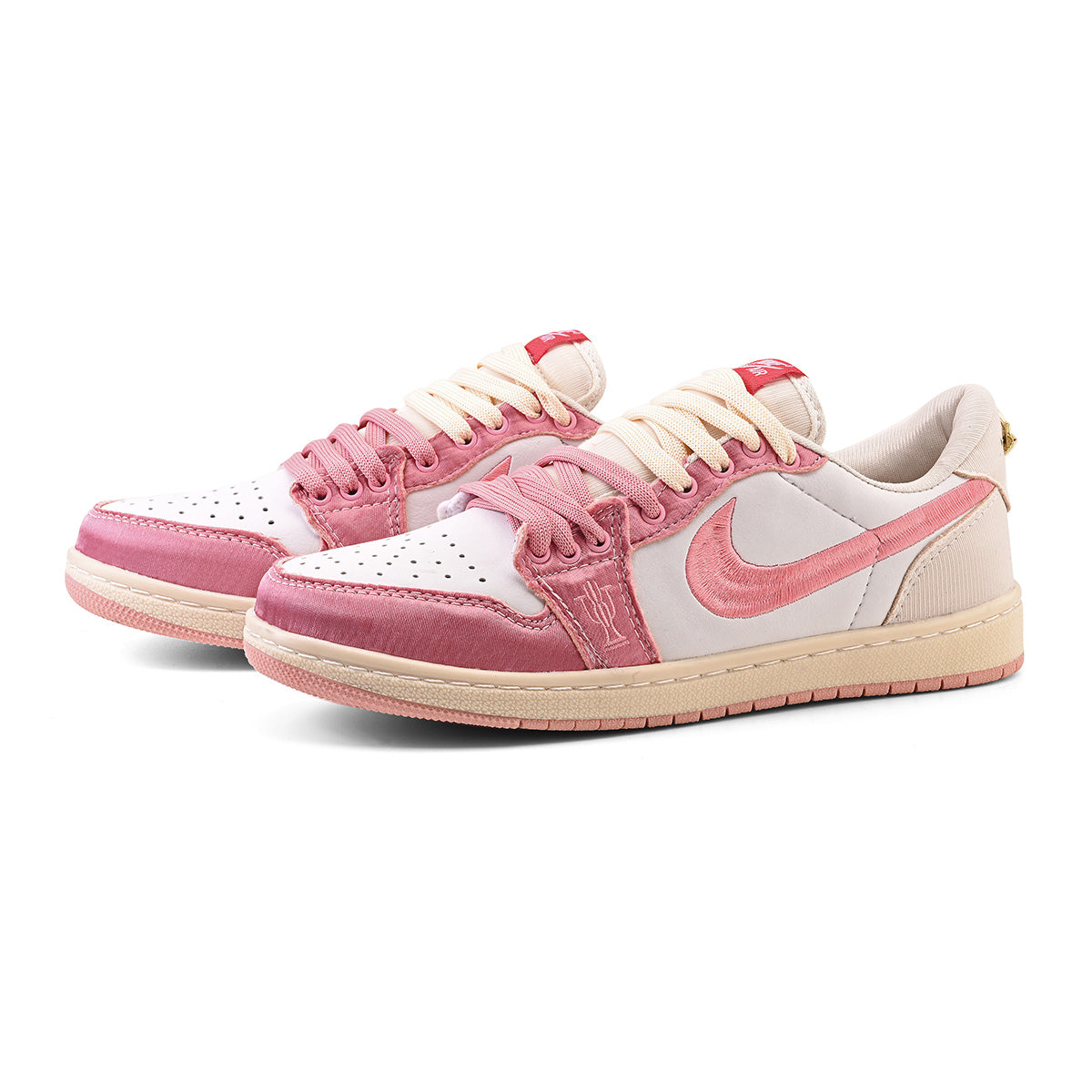 Nike Air Jordan 1 Retro Low OG Trophy Room Away White Pink