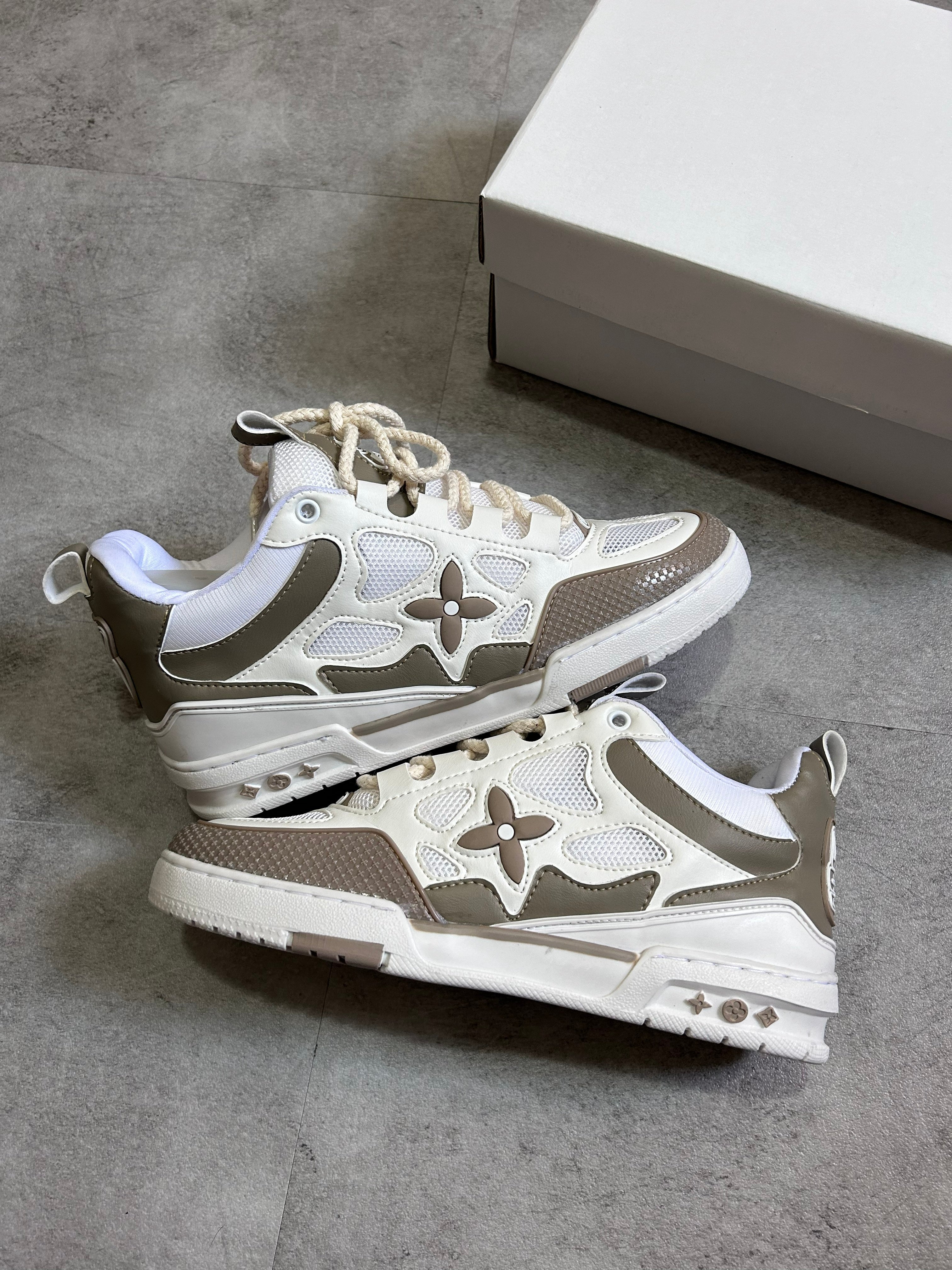 Louis Vuitton LV Skate - White/Taupe