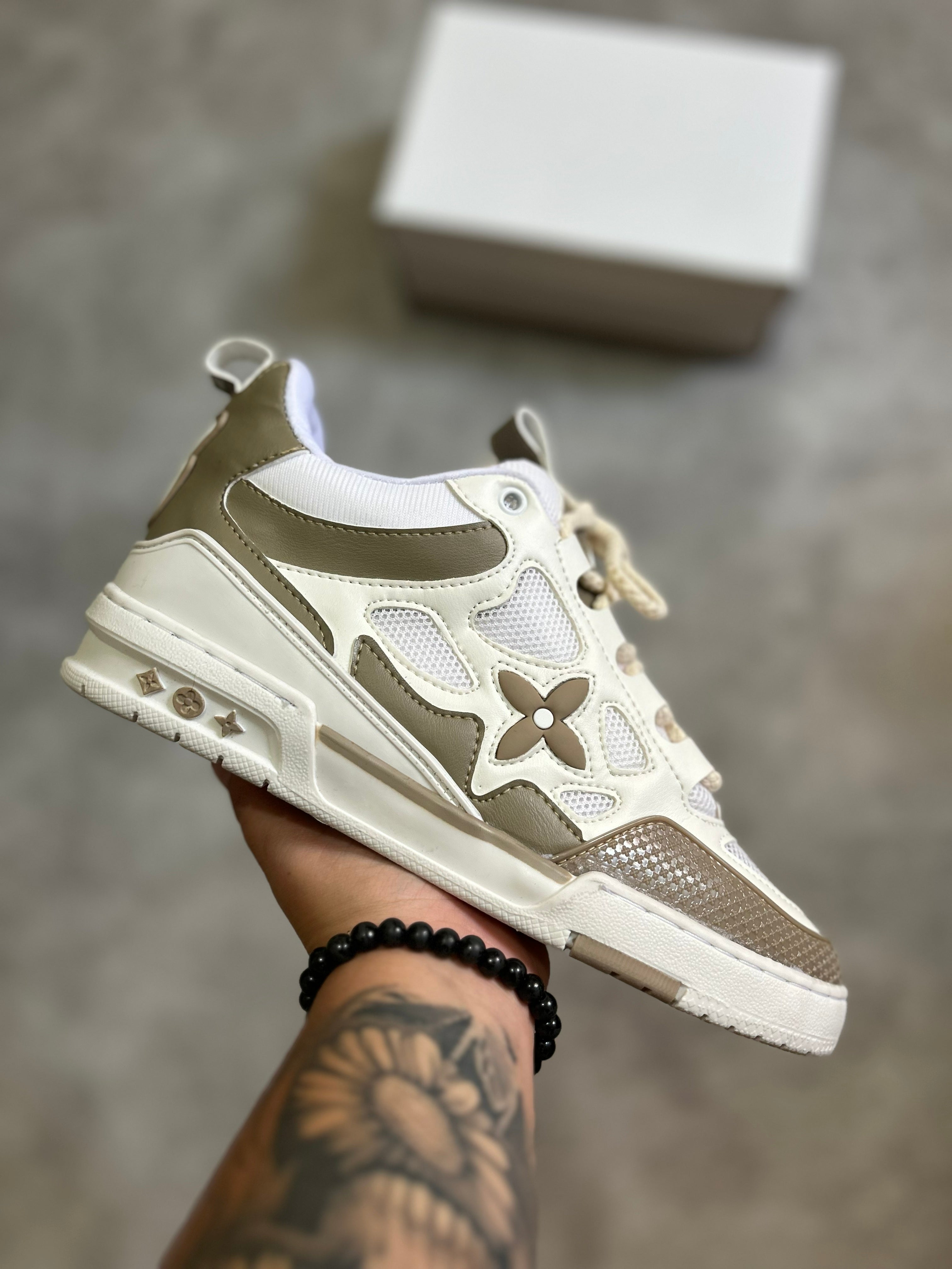 Louis Vuitton LV Skate - White/Taupe