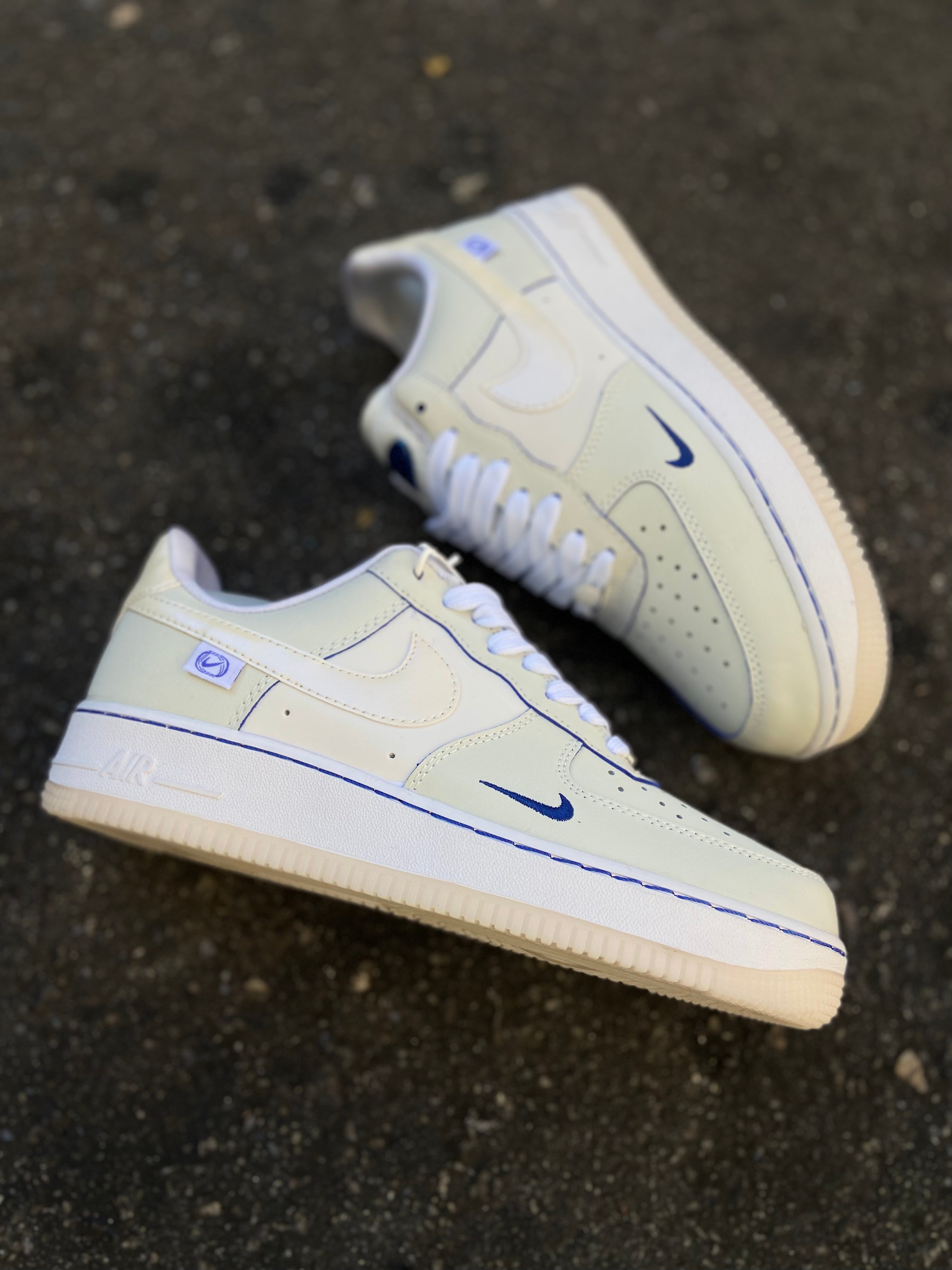 Nike Air Force 1 - Low White Blue