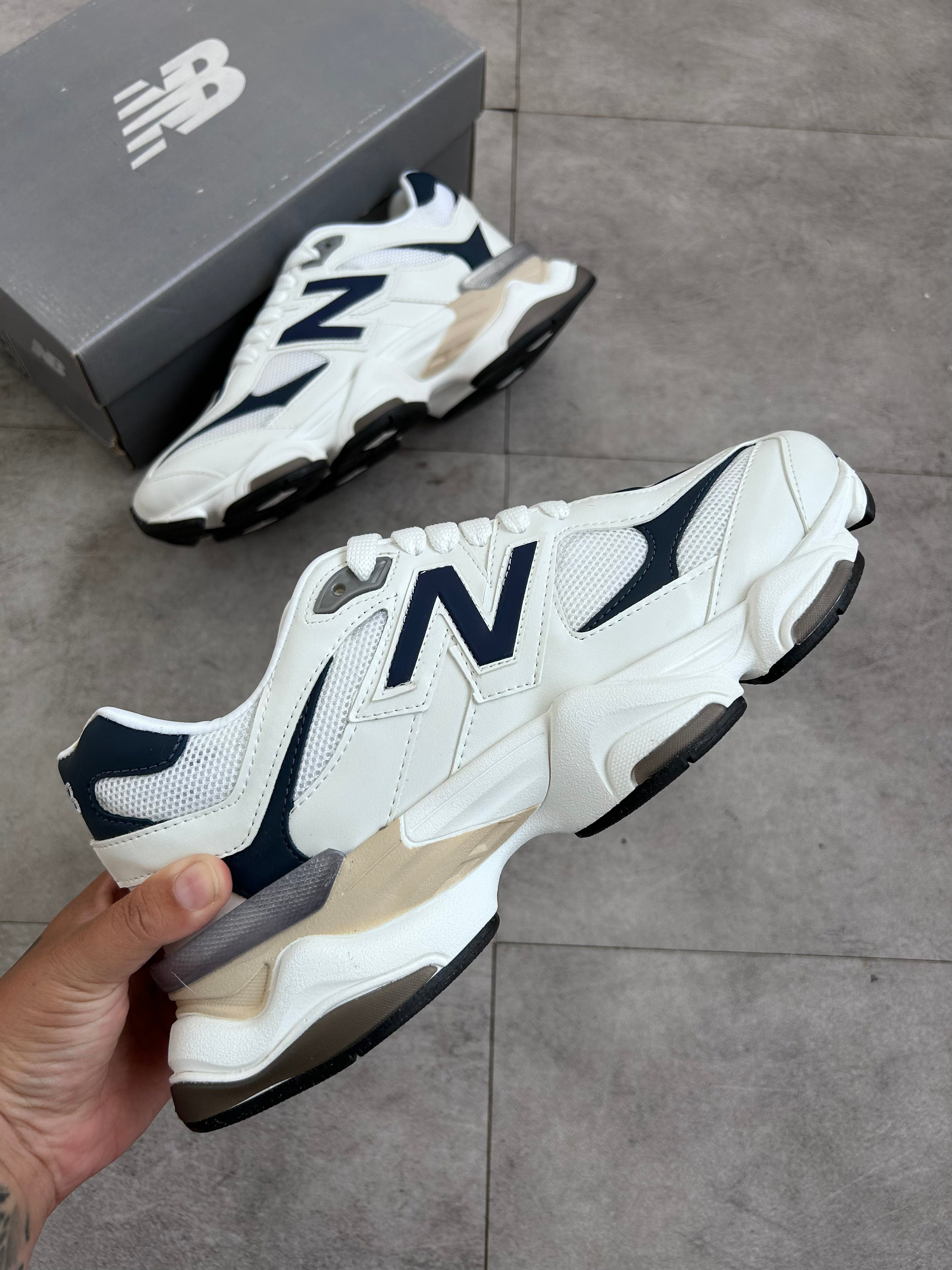 New Balance 9060 - White Navy
