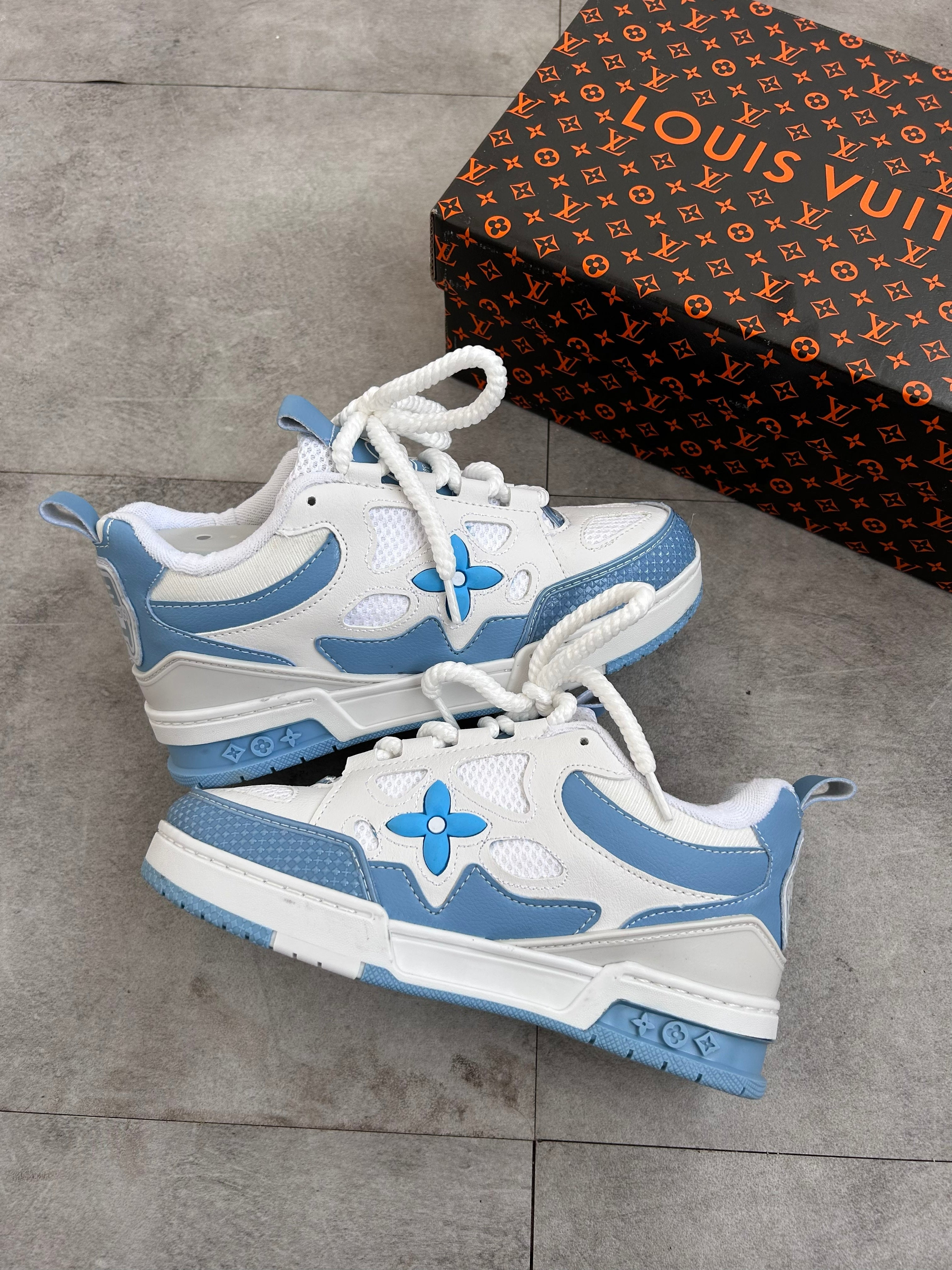 Louis Vuitton LV Skate - White and Blue