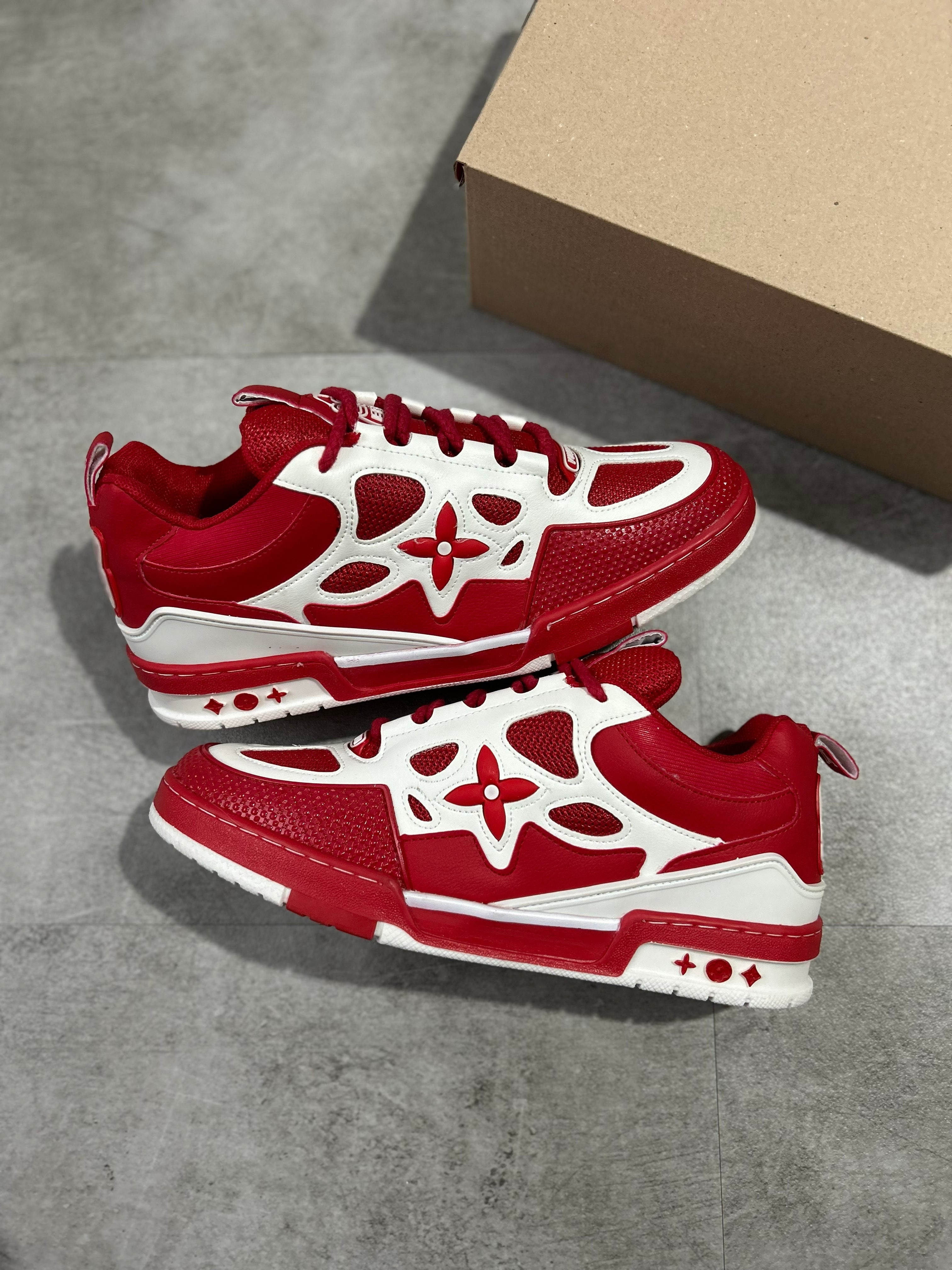 Louis Vuitton LV Skate - White/Red