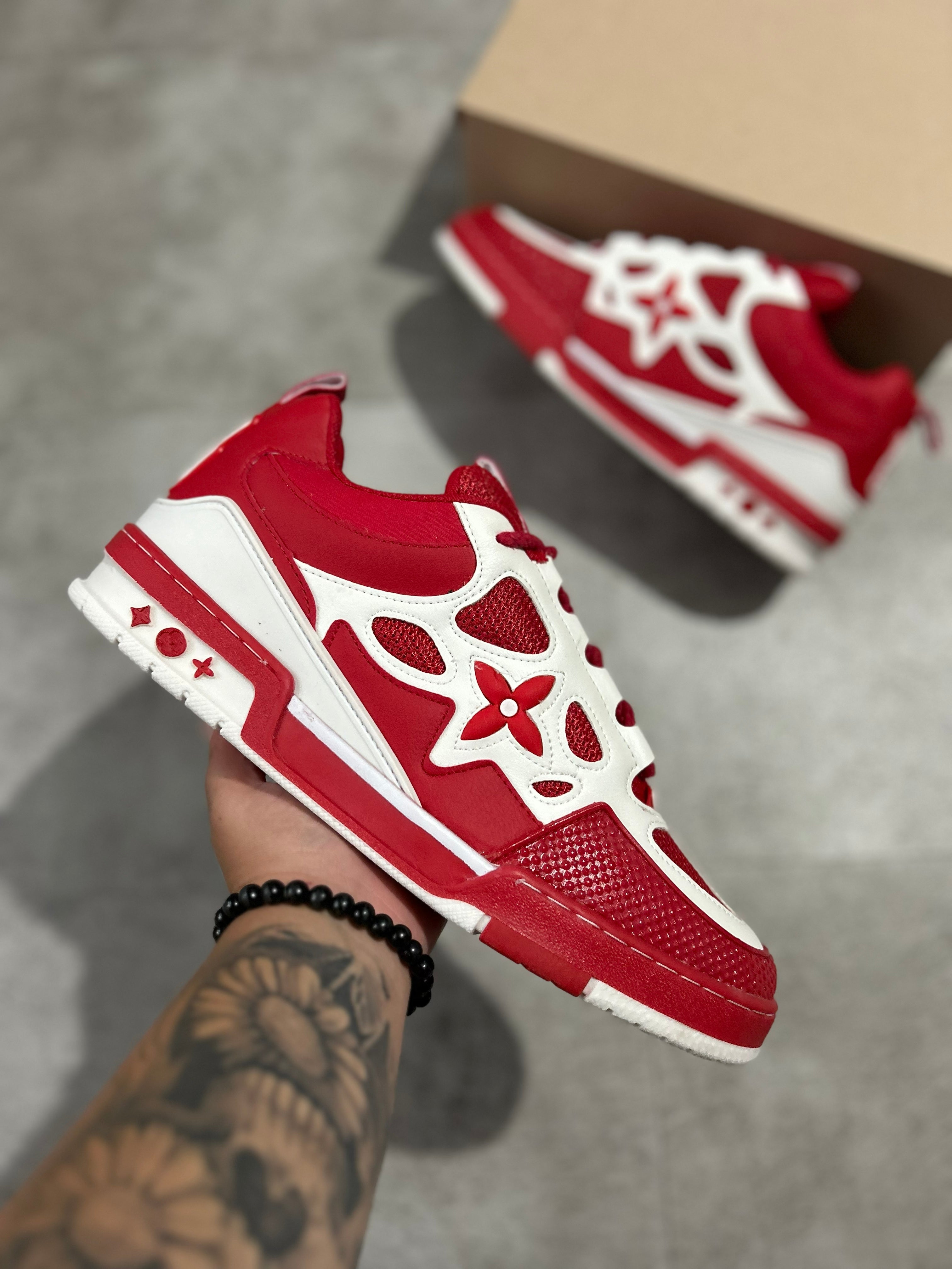Louis Vuitton LV Skate - White/Red