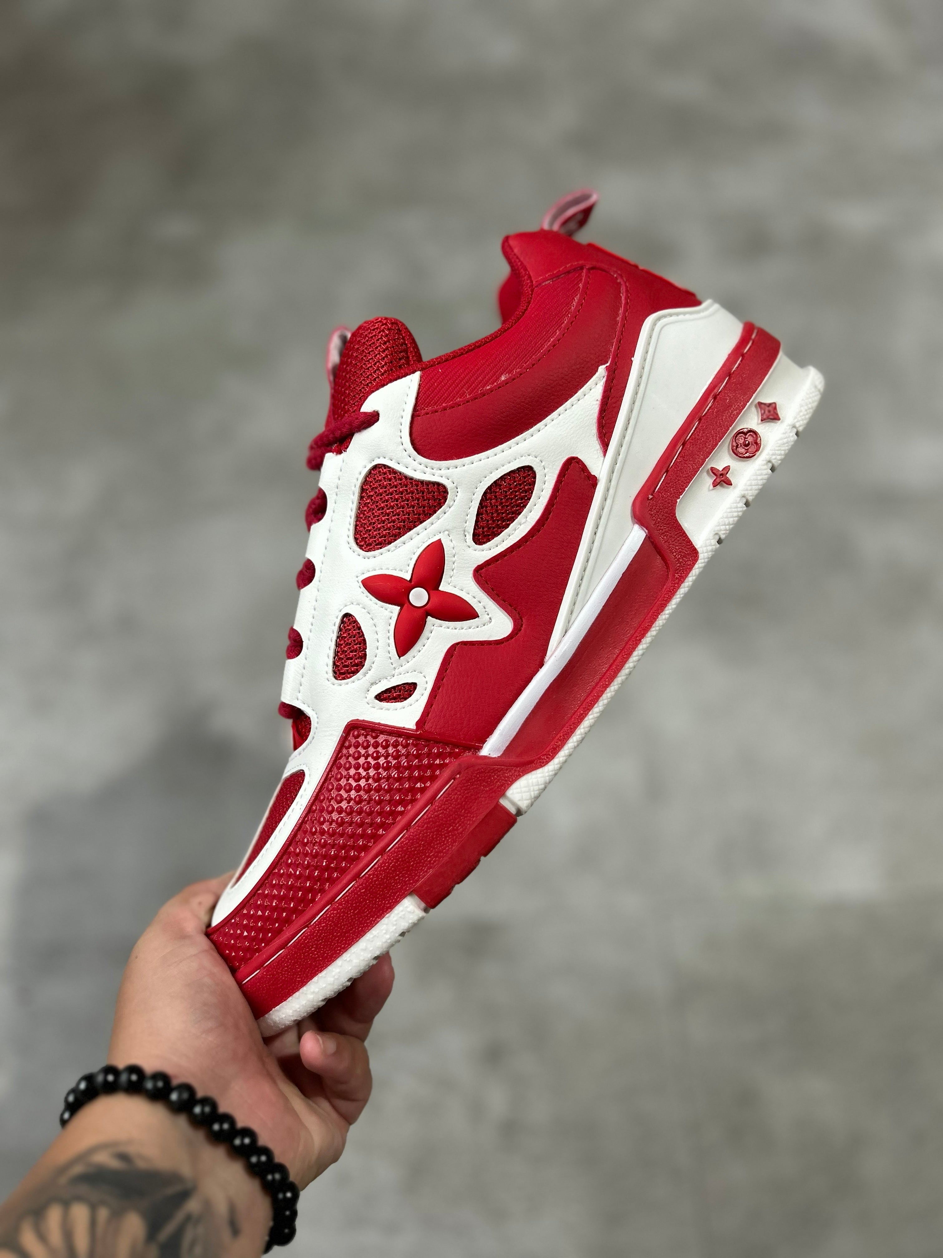 Louis Vuitton LV Skate - White/Red