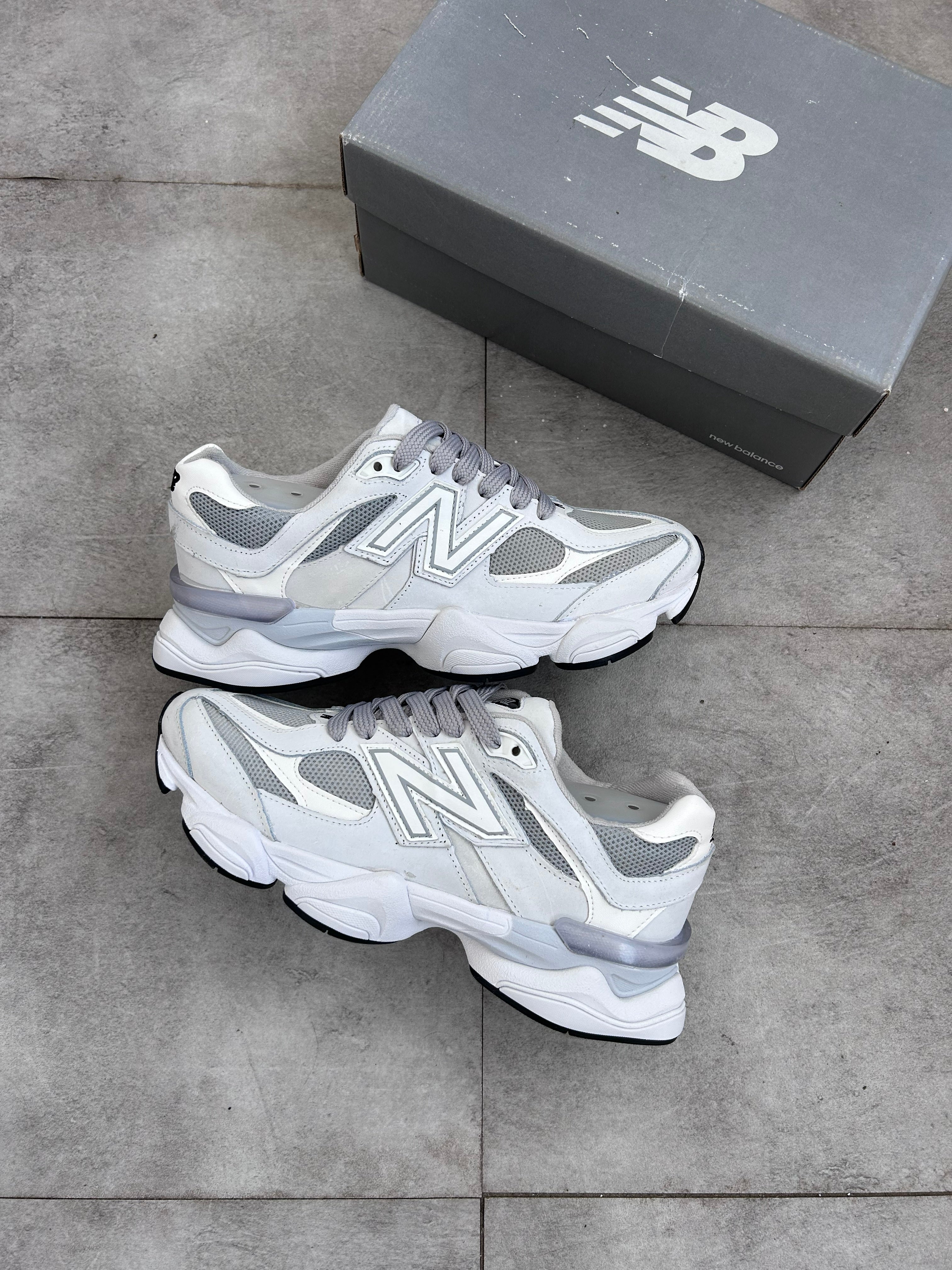 New Balance 9060 - White Raincloud