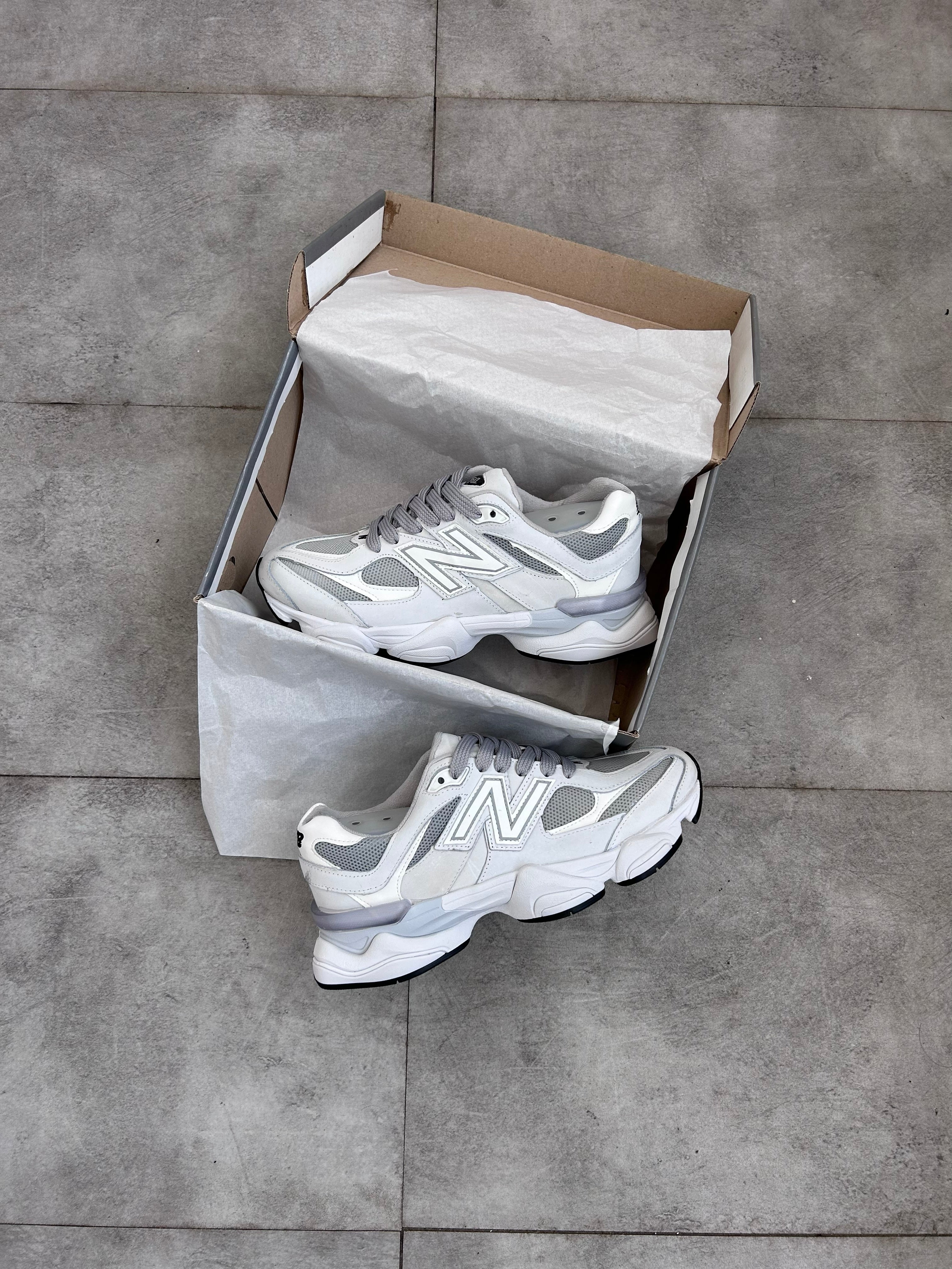 New Balance 9060 - White Raincloud