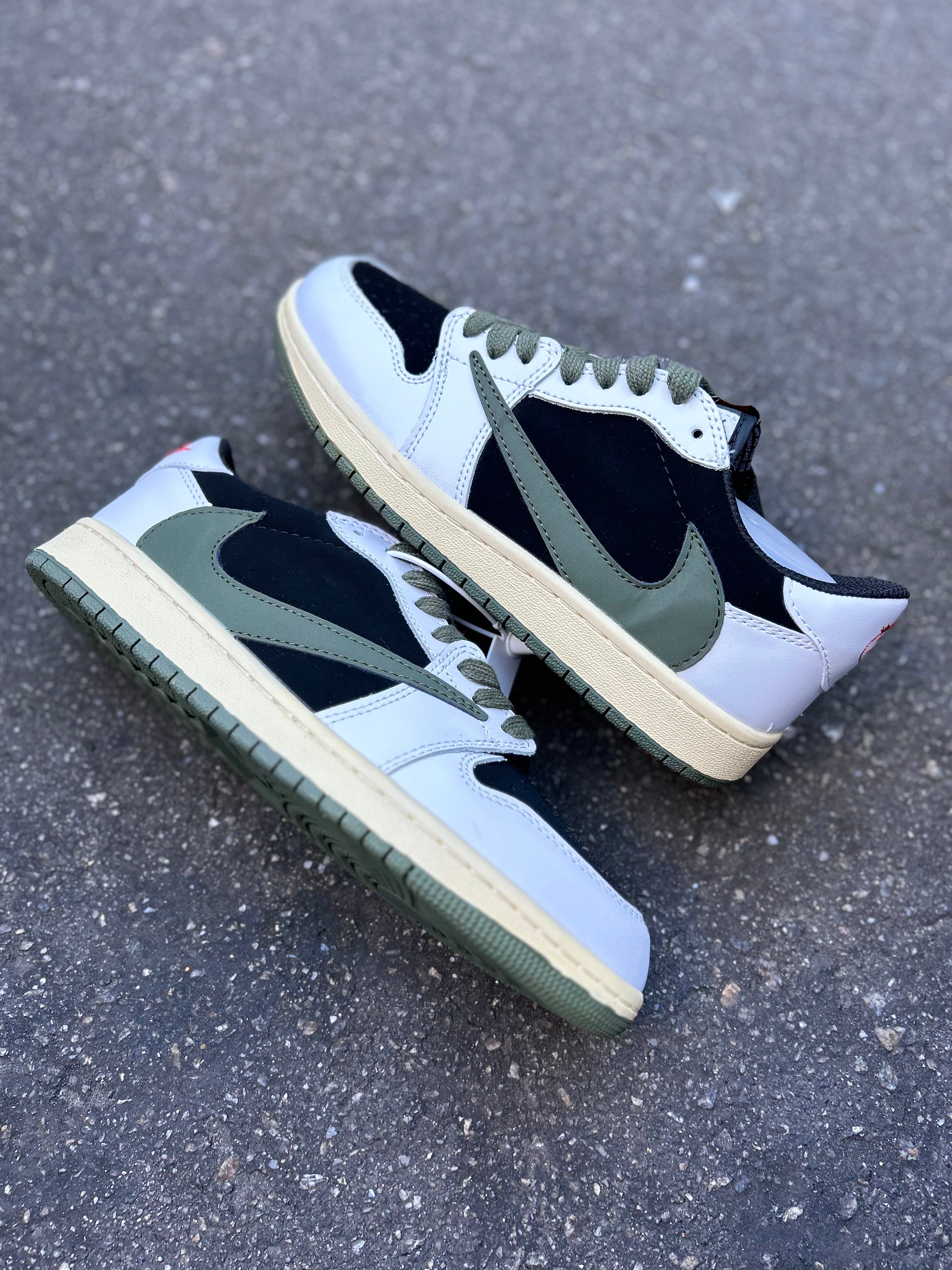 Air Jordan 1 Low OG x Travis Scott Olive