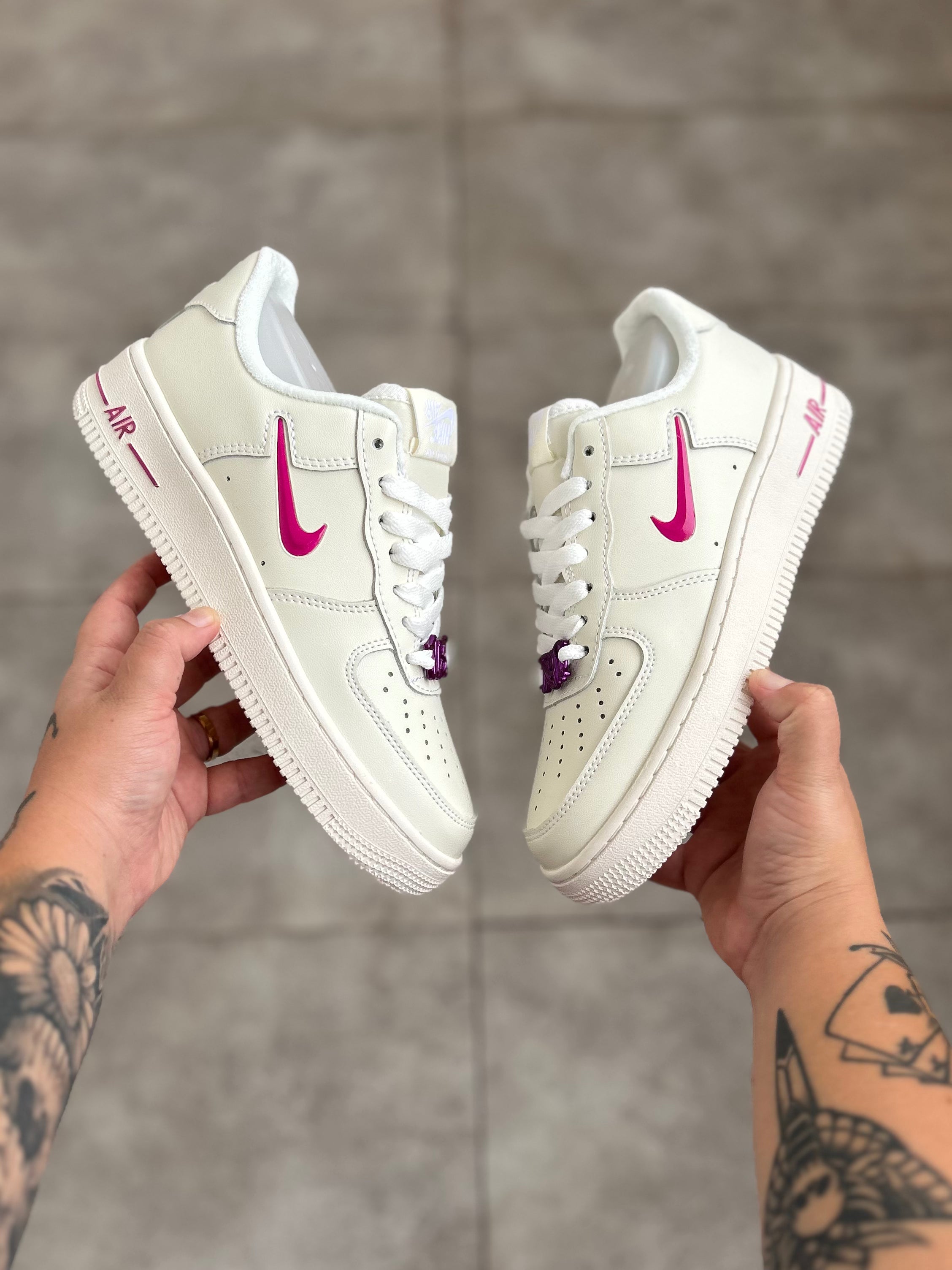 Nike Air Force 1 '07 - Low White Fuchsia