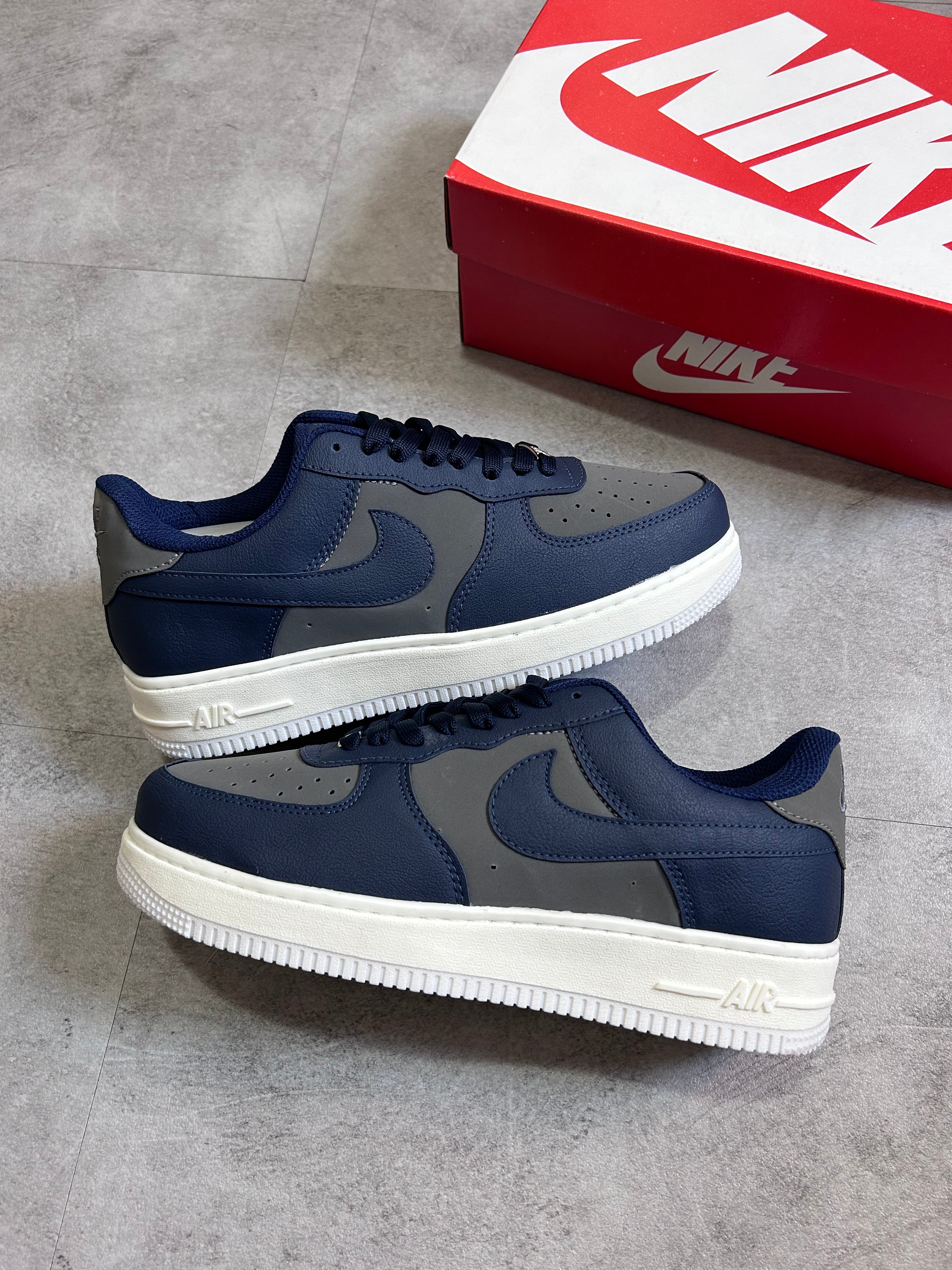 Nike Air Force 1 ’07 - LV8 Canvas Midnight Navy/Wolf Grey