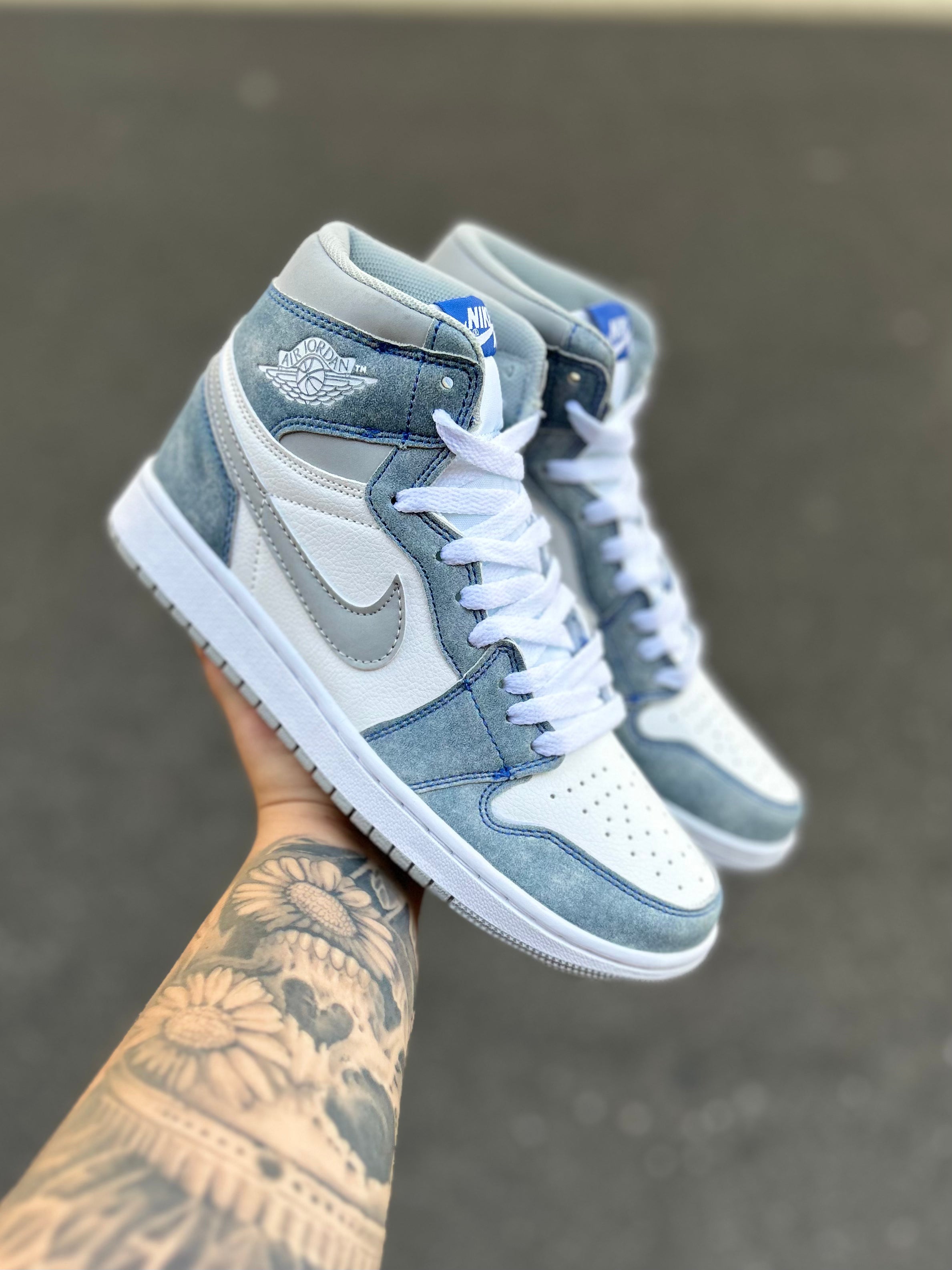 Nike Air Jordan 1 - Washed Denim Blue