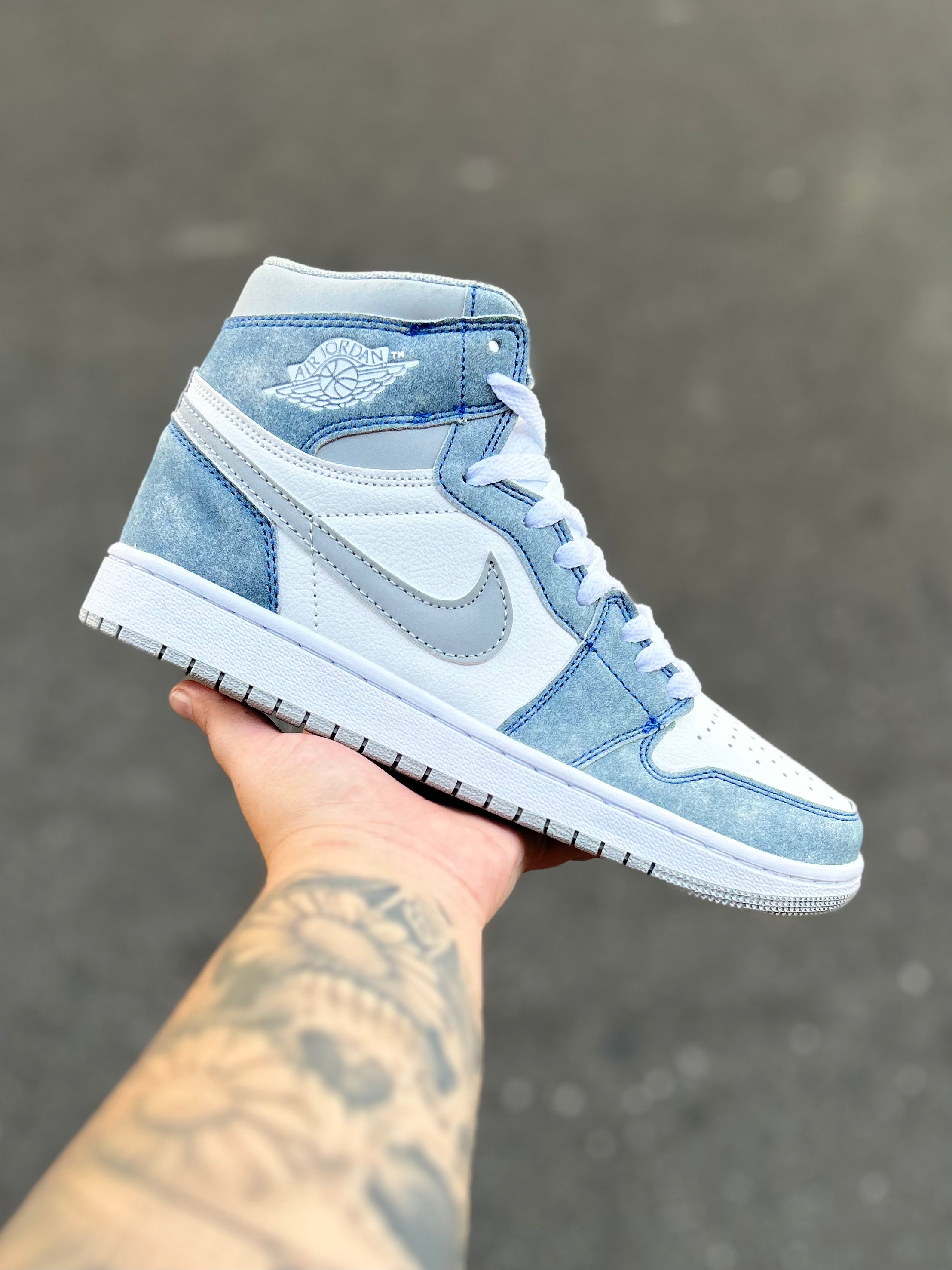 Nike Air Jordan 1 - Washed Denim Blue