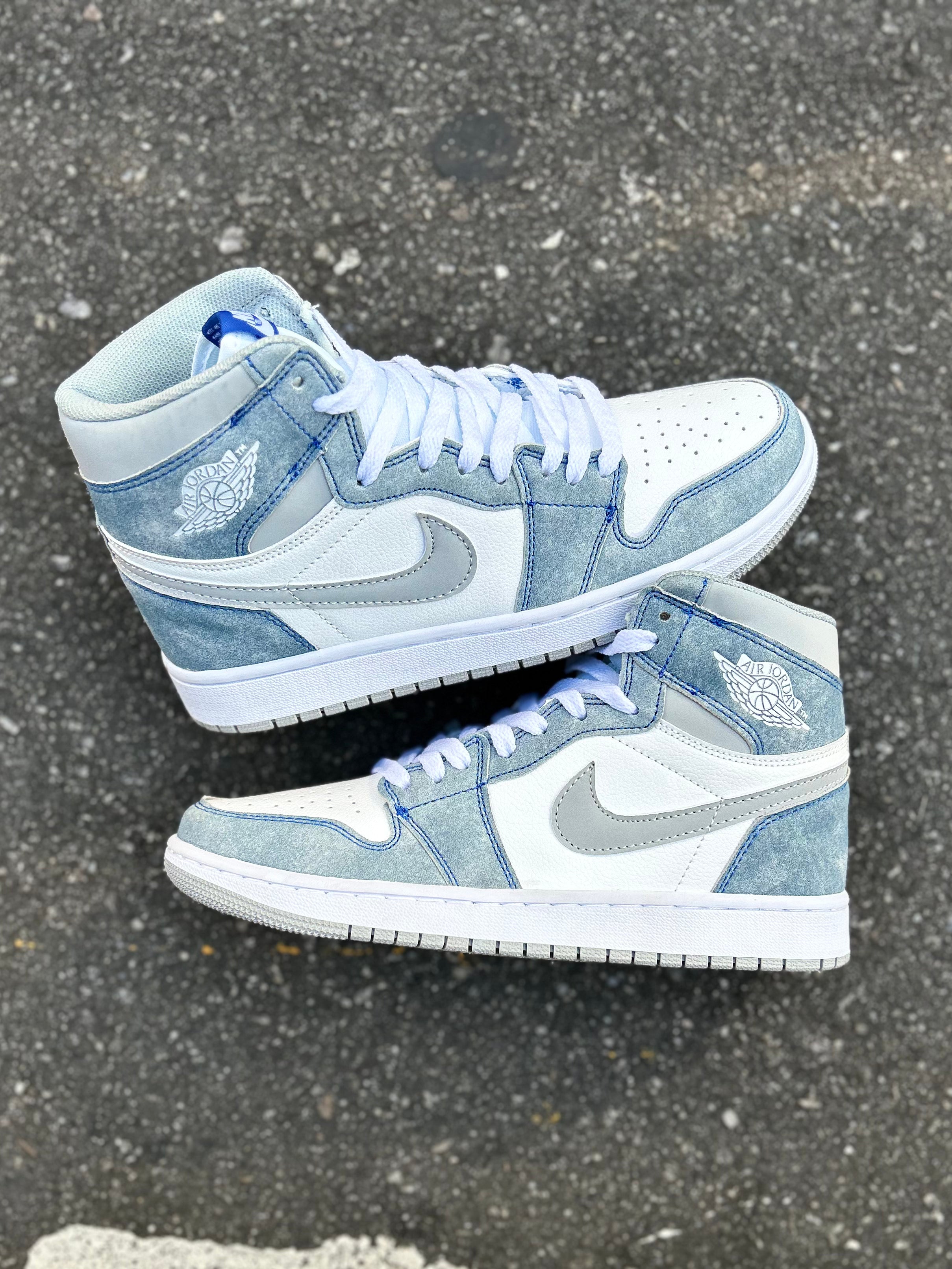 Nike Air Jordan 1 - Washed Denim Blue
