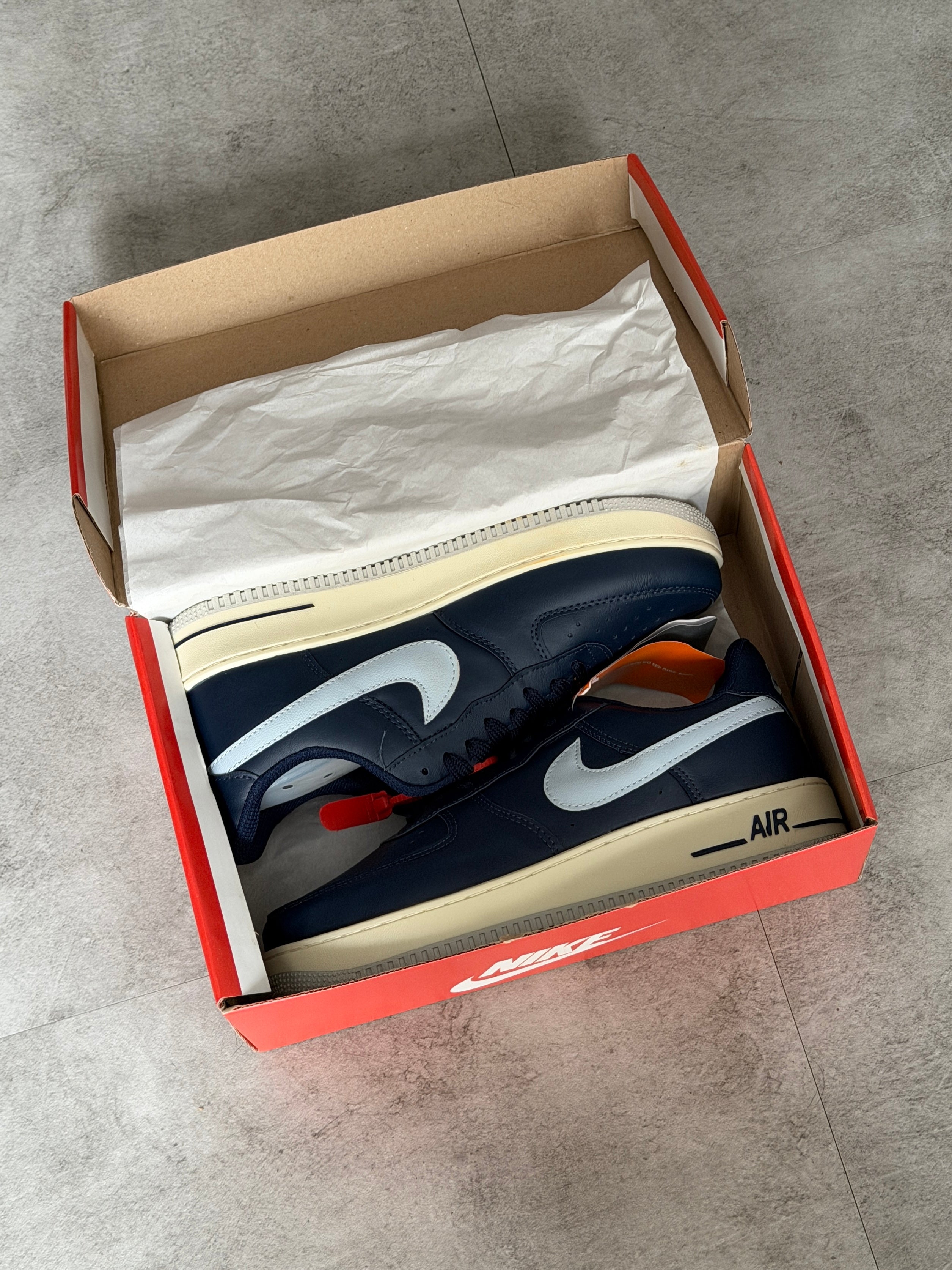 Nike Air Force 1 ’07 - LV8 Reflective Swoosh Midnight Navy
