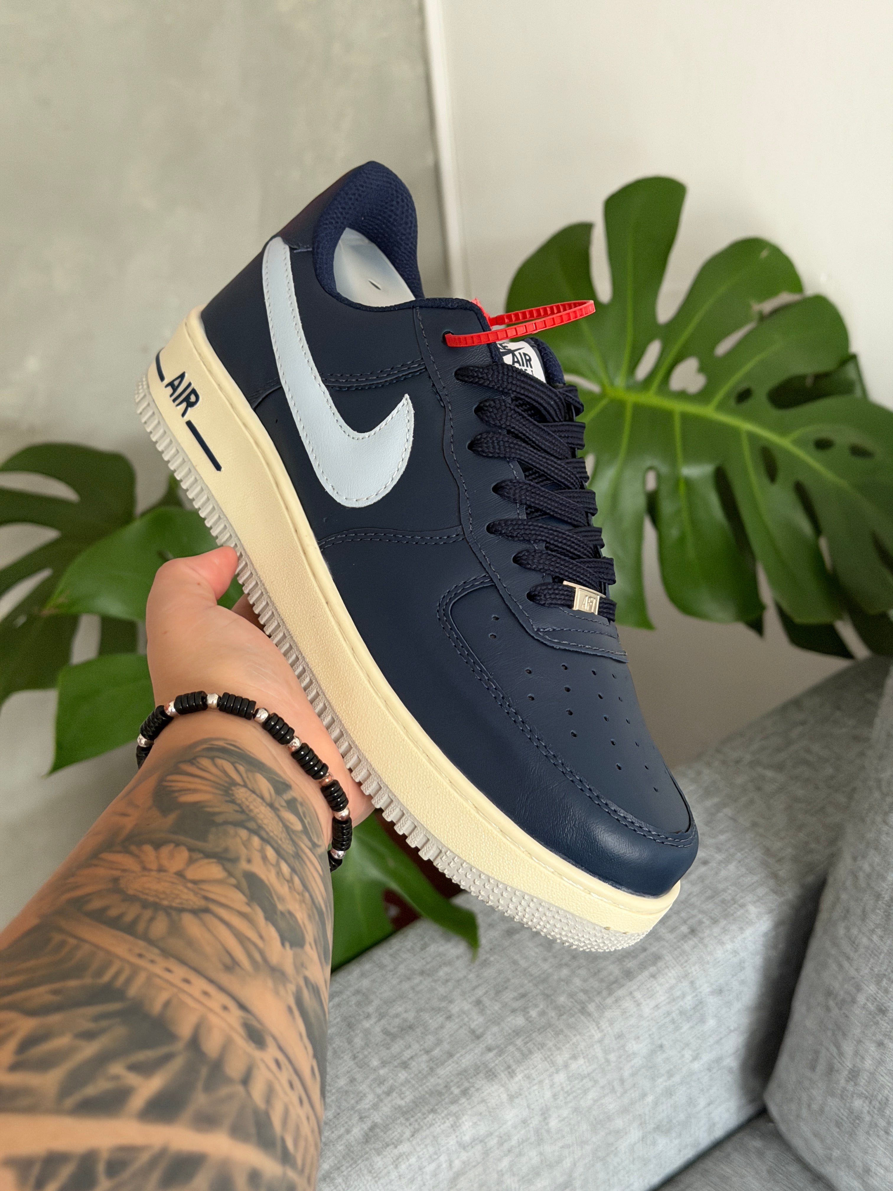 Nike Air Force 1 ’07 - LV8 Reflective Swoosh Midnight Navy