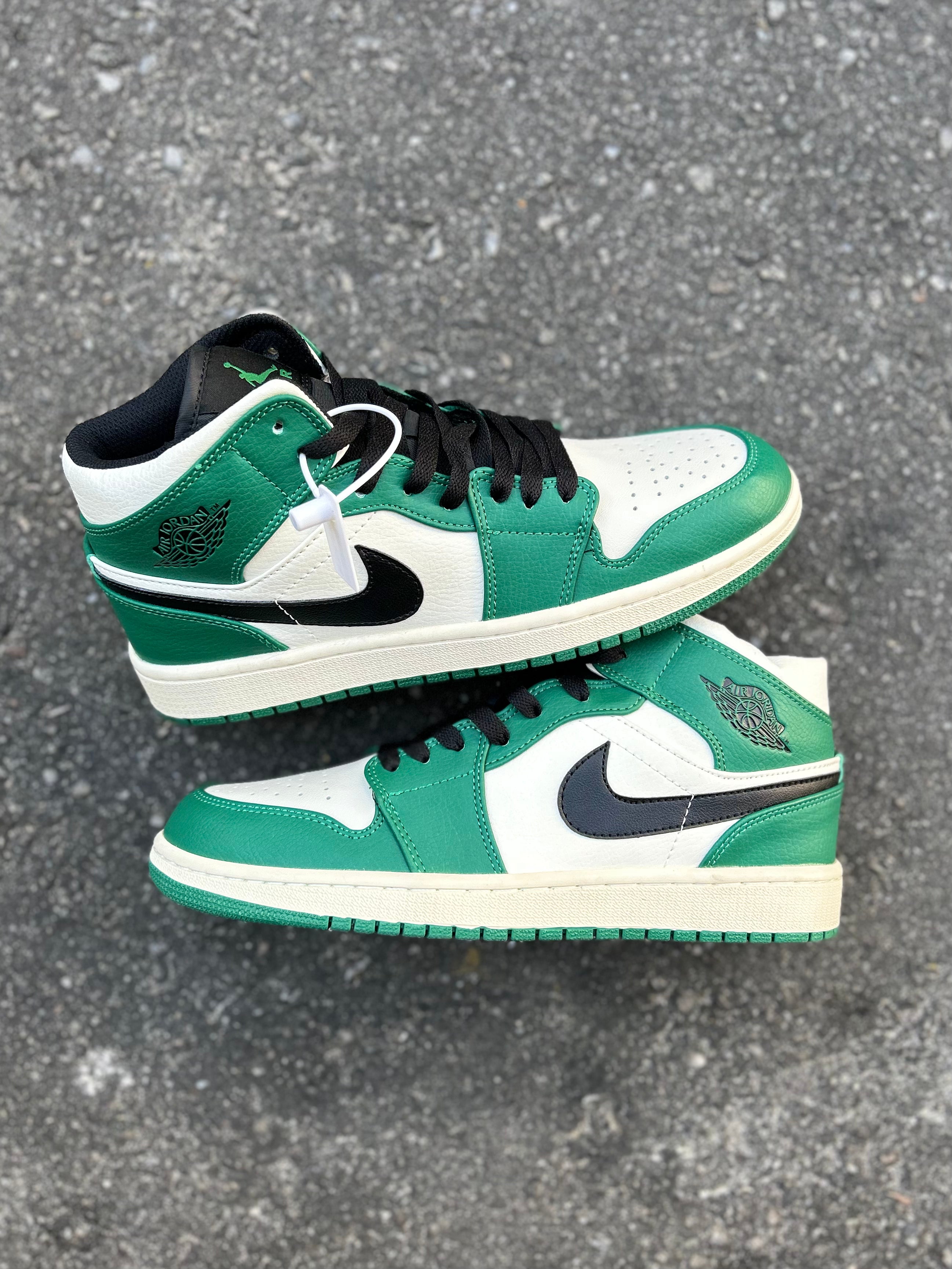Air Jordan 1 Mid - Lucky Green