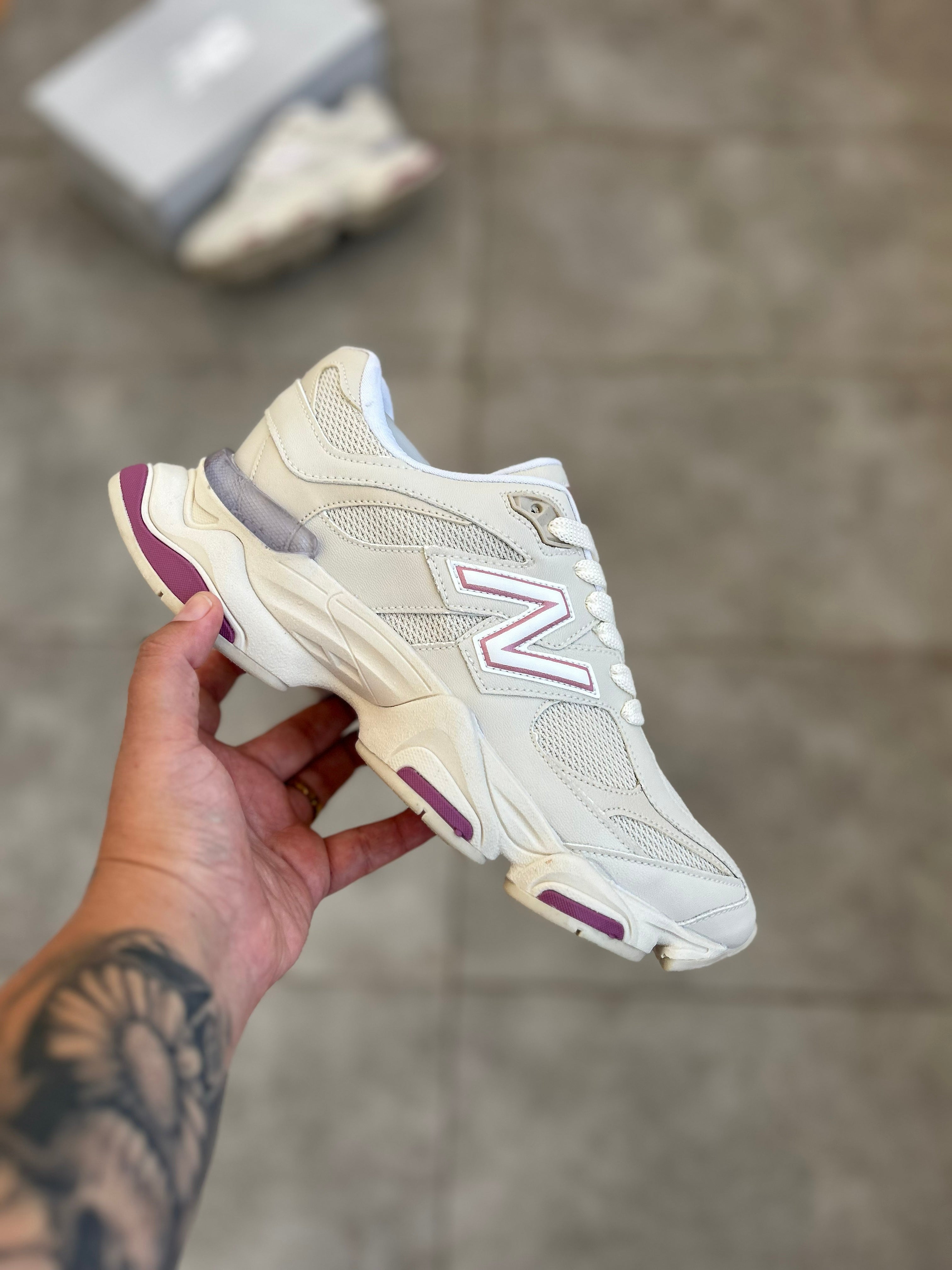 New Balance 9060 White Pink