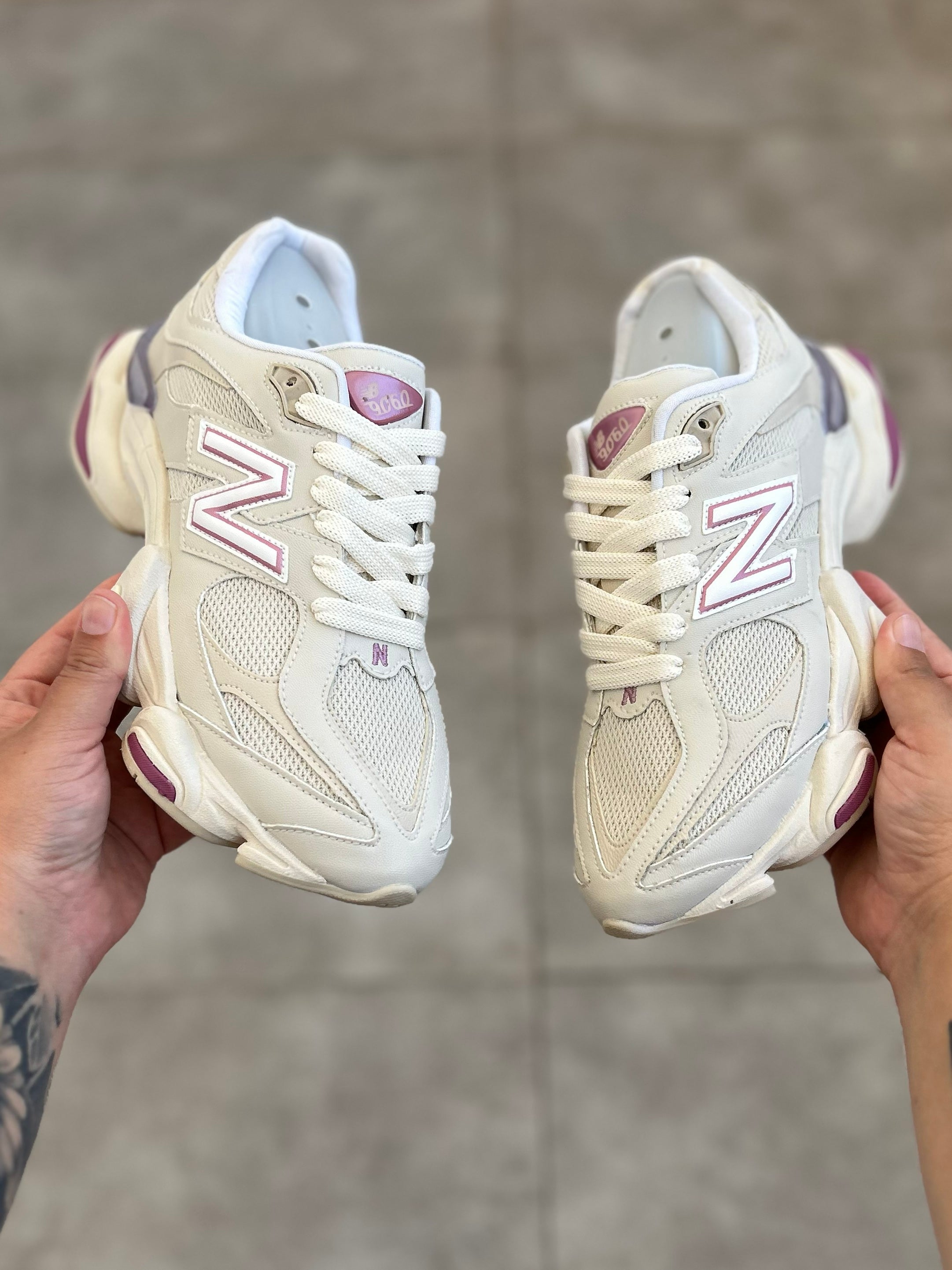 New Balance 9060 White Pink