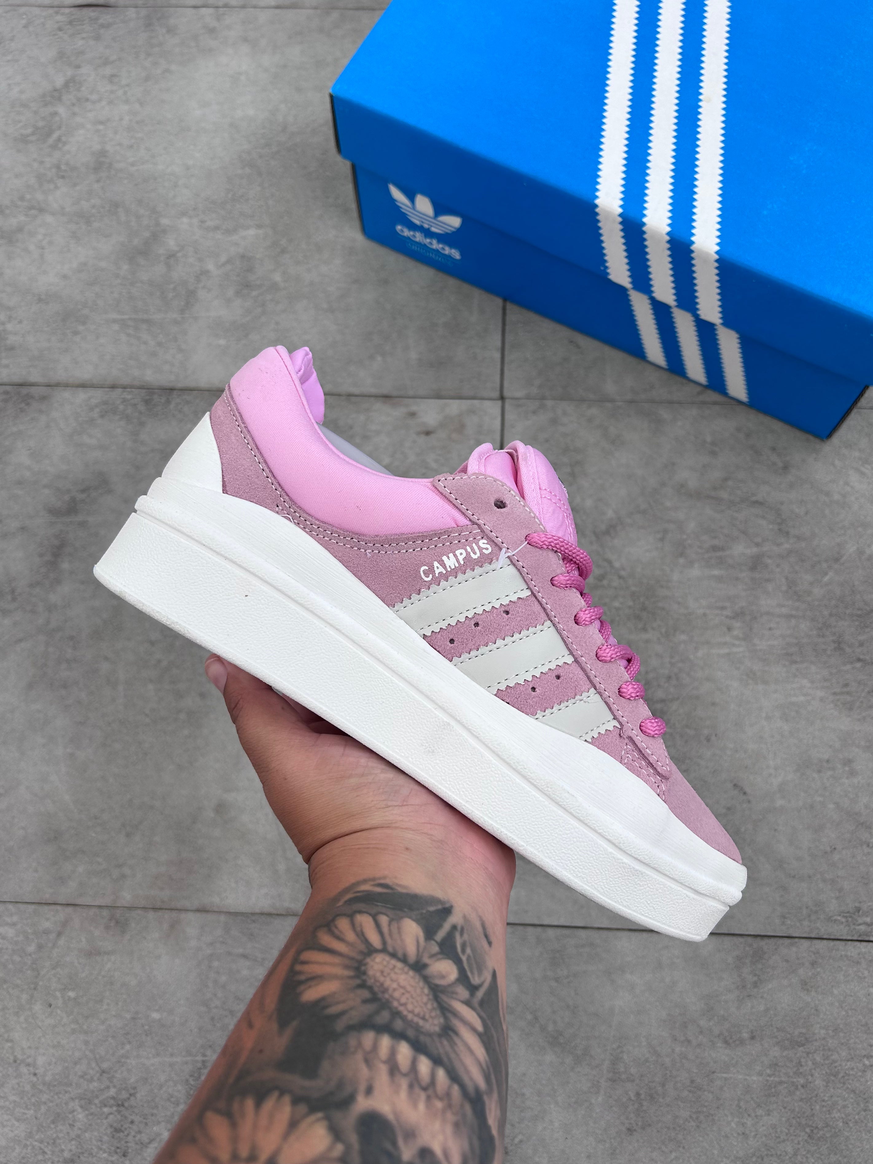 Adidas Campus x Bad Bunny Pink