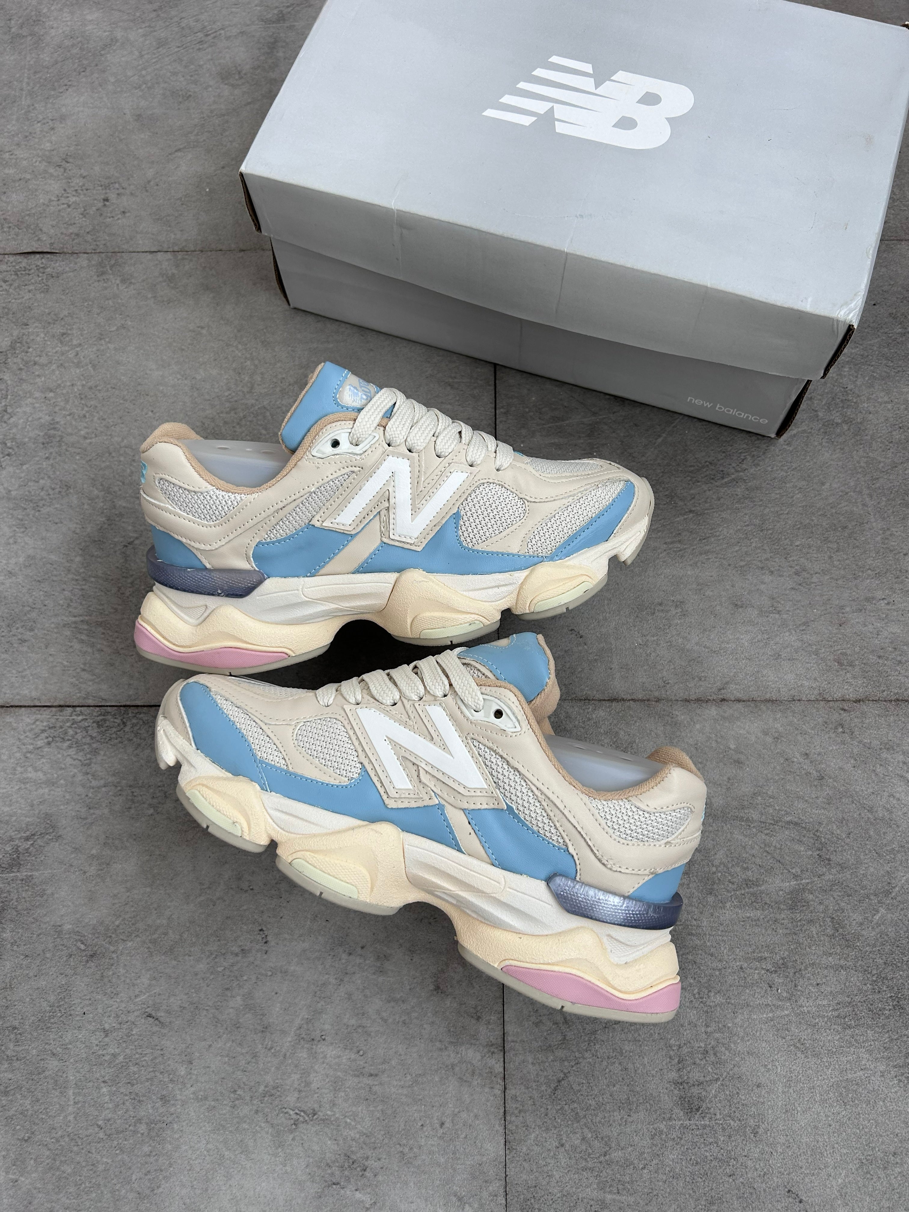 New Balance 9060 - Sea Salt / Blue Haze