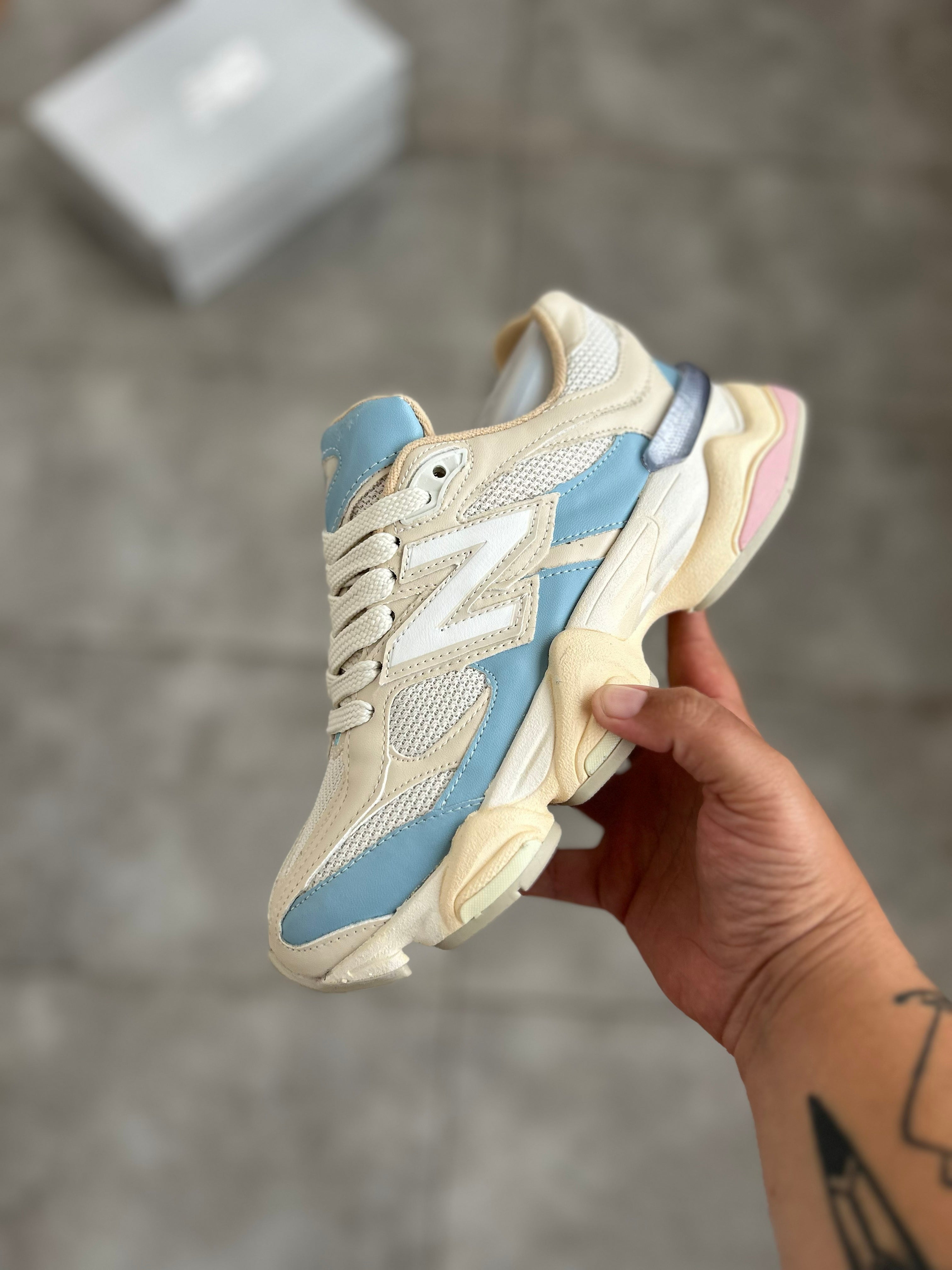 New Balance 9060 - Sea Salt / Blue Haze