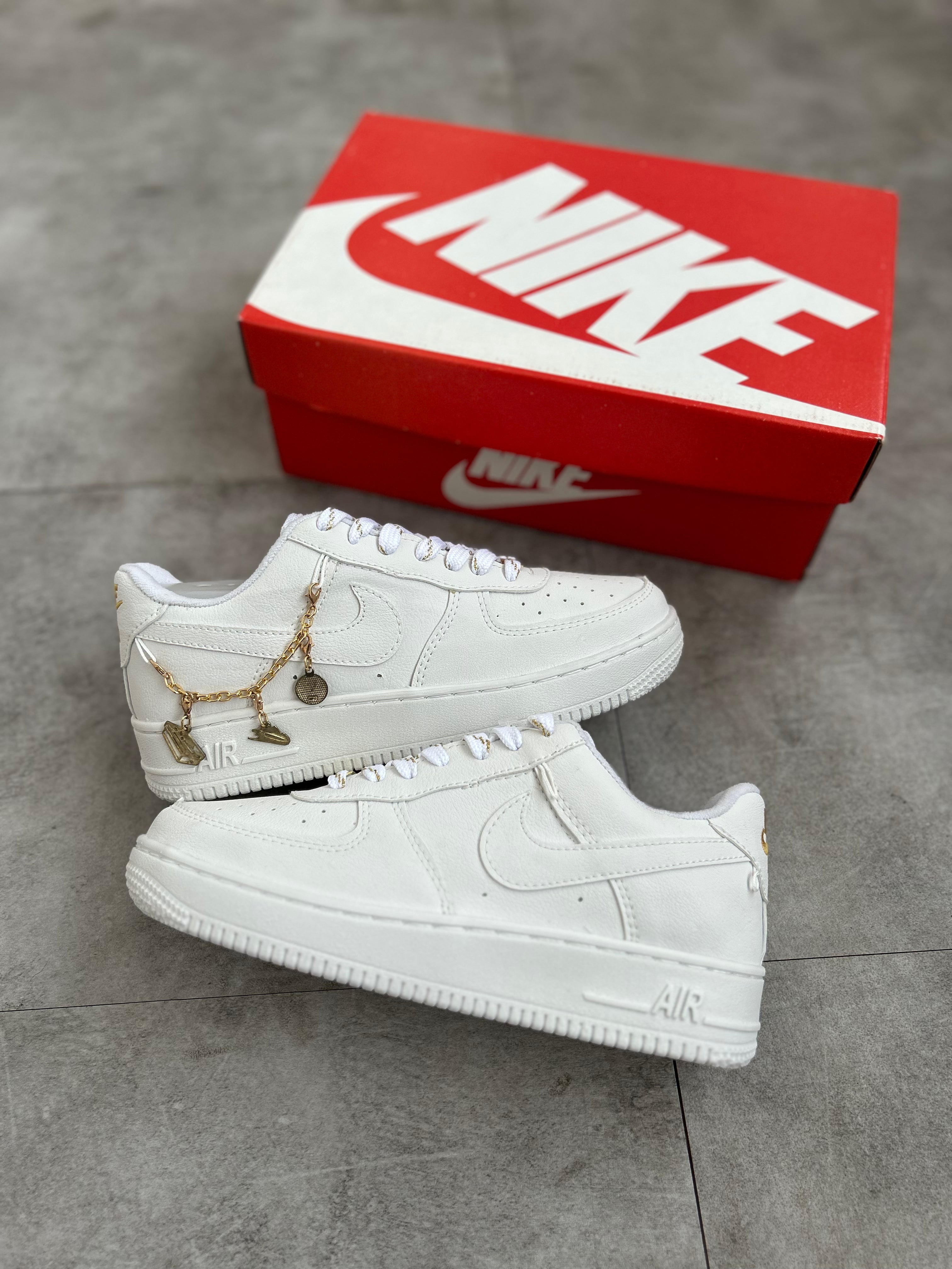 Nike Air Force 1 ’07 - LX “Lucky Charms” White/Gold